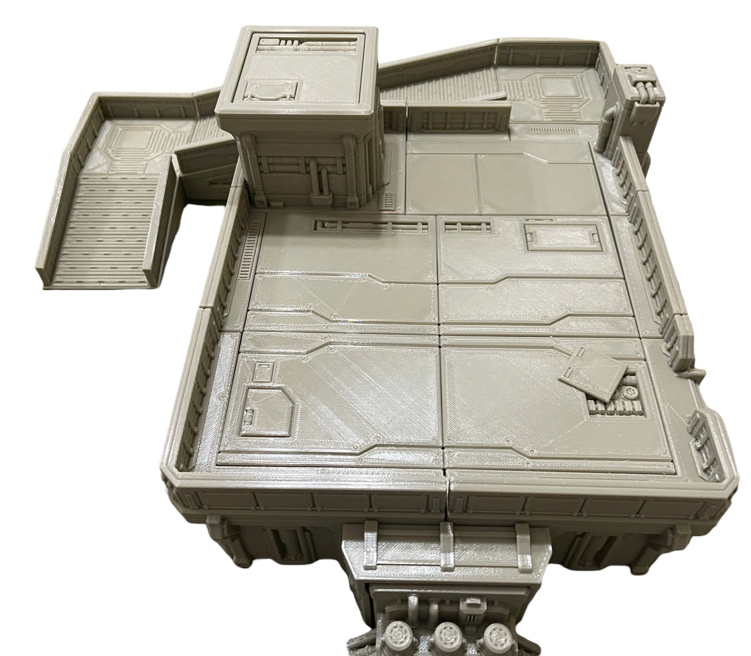 Outpost 21 - Command Post / Forbidden Prints / 3d Printed Tabletop Terrain / Licensed Printer