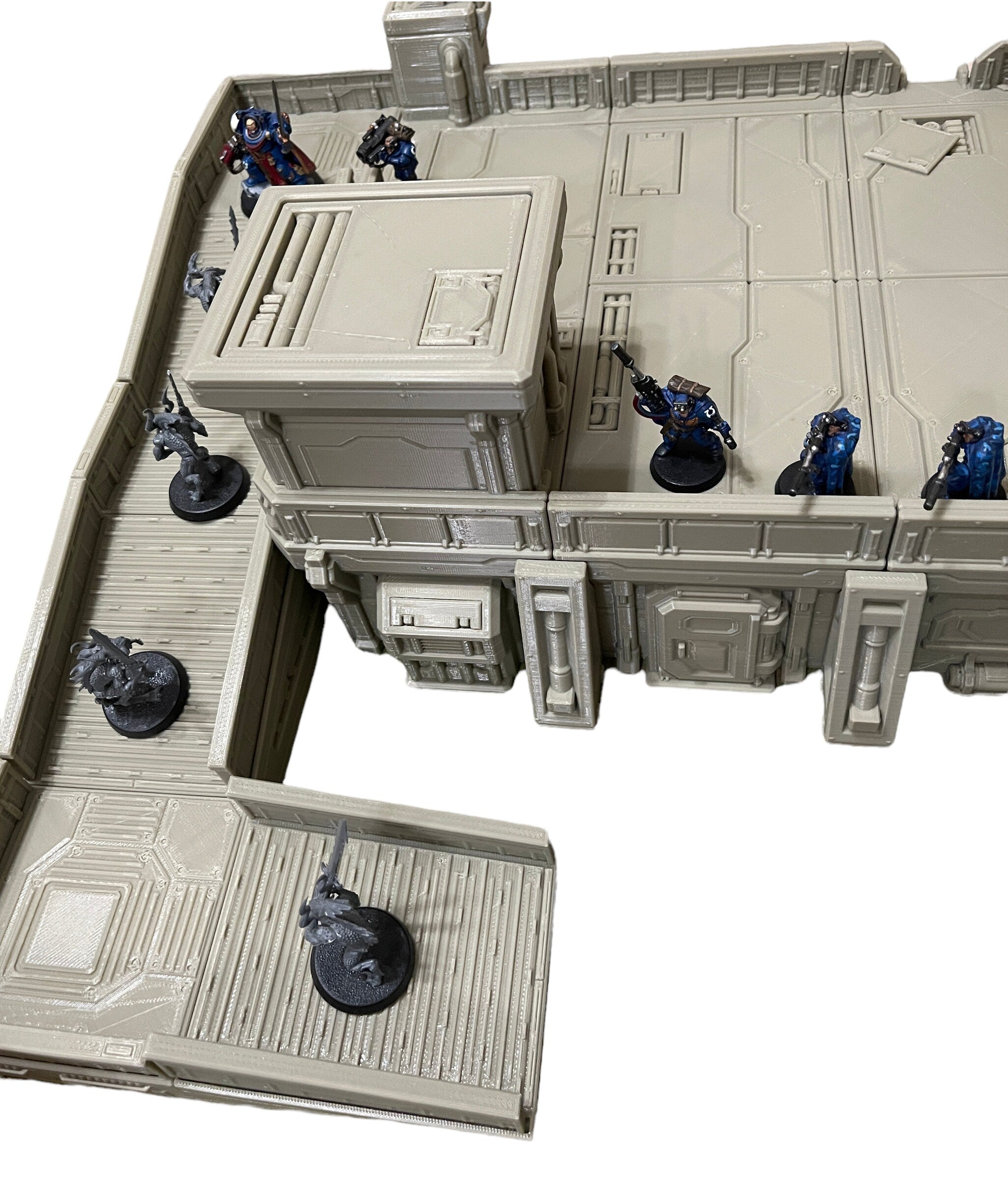 Outpost 21 - Command Post / Forbidden Prints / 3d Printed Tabletop Terrain / Licensed Printer