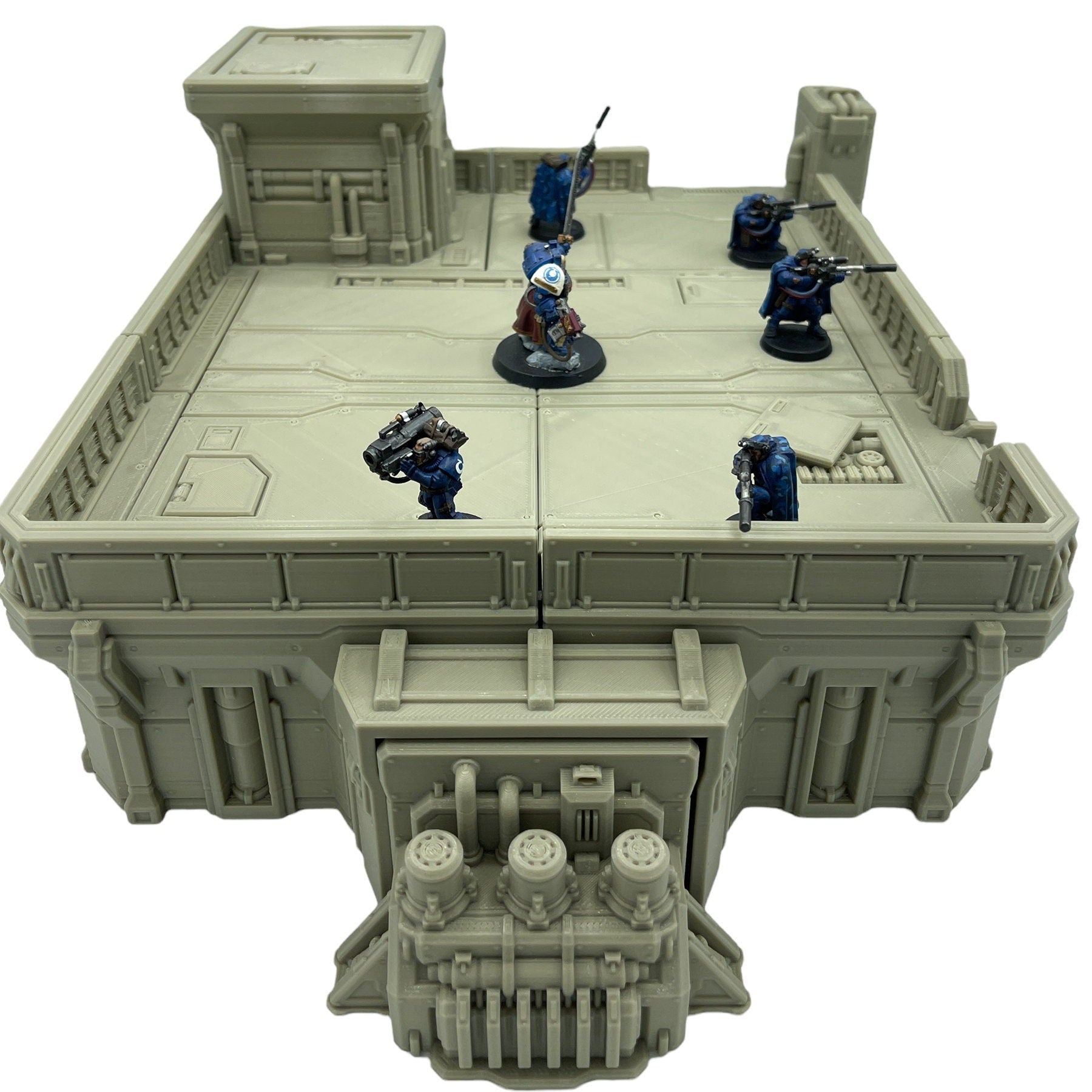 Outpost 21 - Command Post / Forbidden Prints / 3d Printed Tabletop Terrain / Licensed Printer