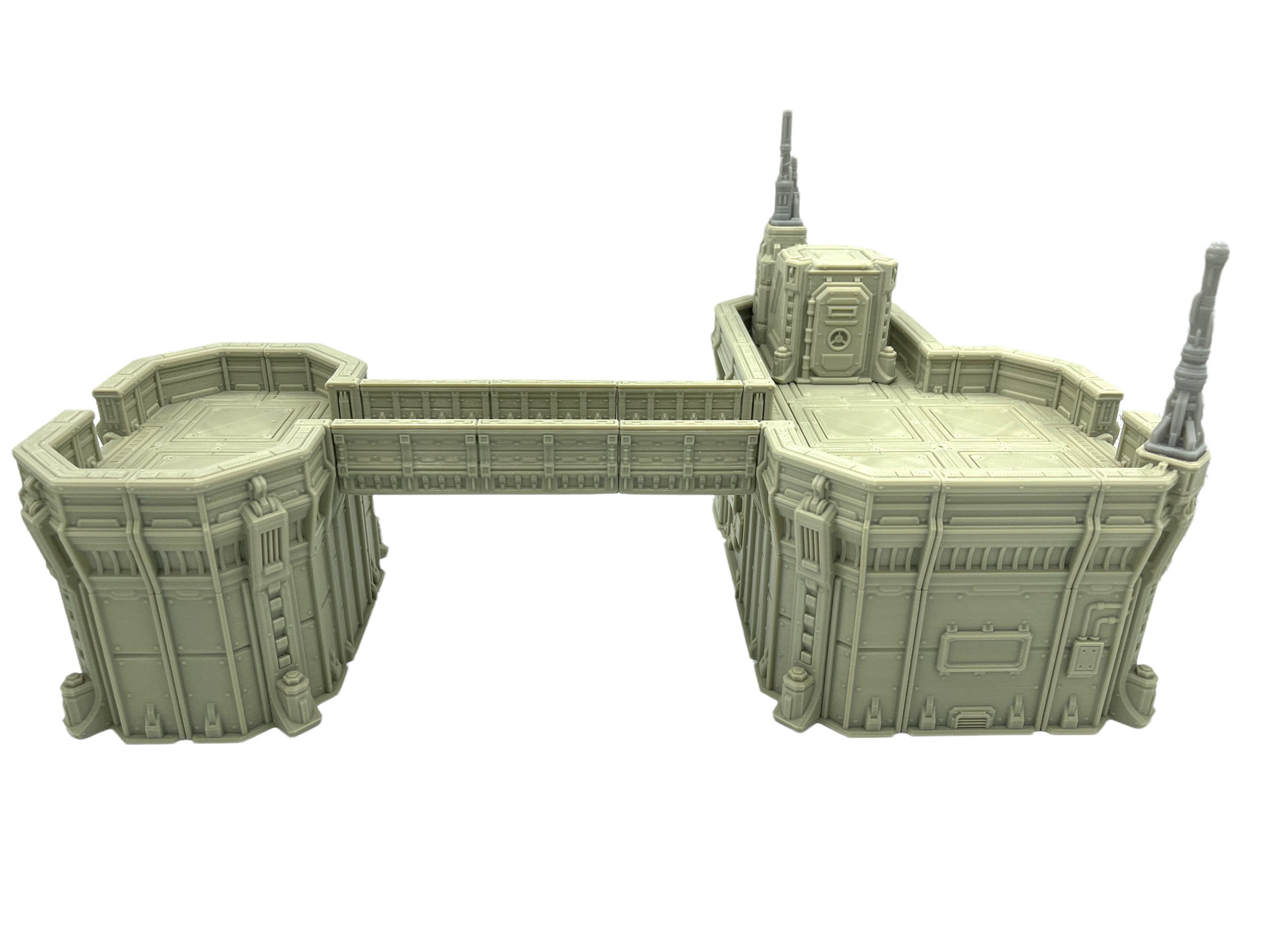 Outpost 21 - Garrison 1 / Forbidden Prints / RPG and Wargame 3d Printed Tabletop Terrain / Licensed Printer