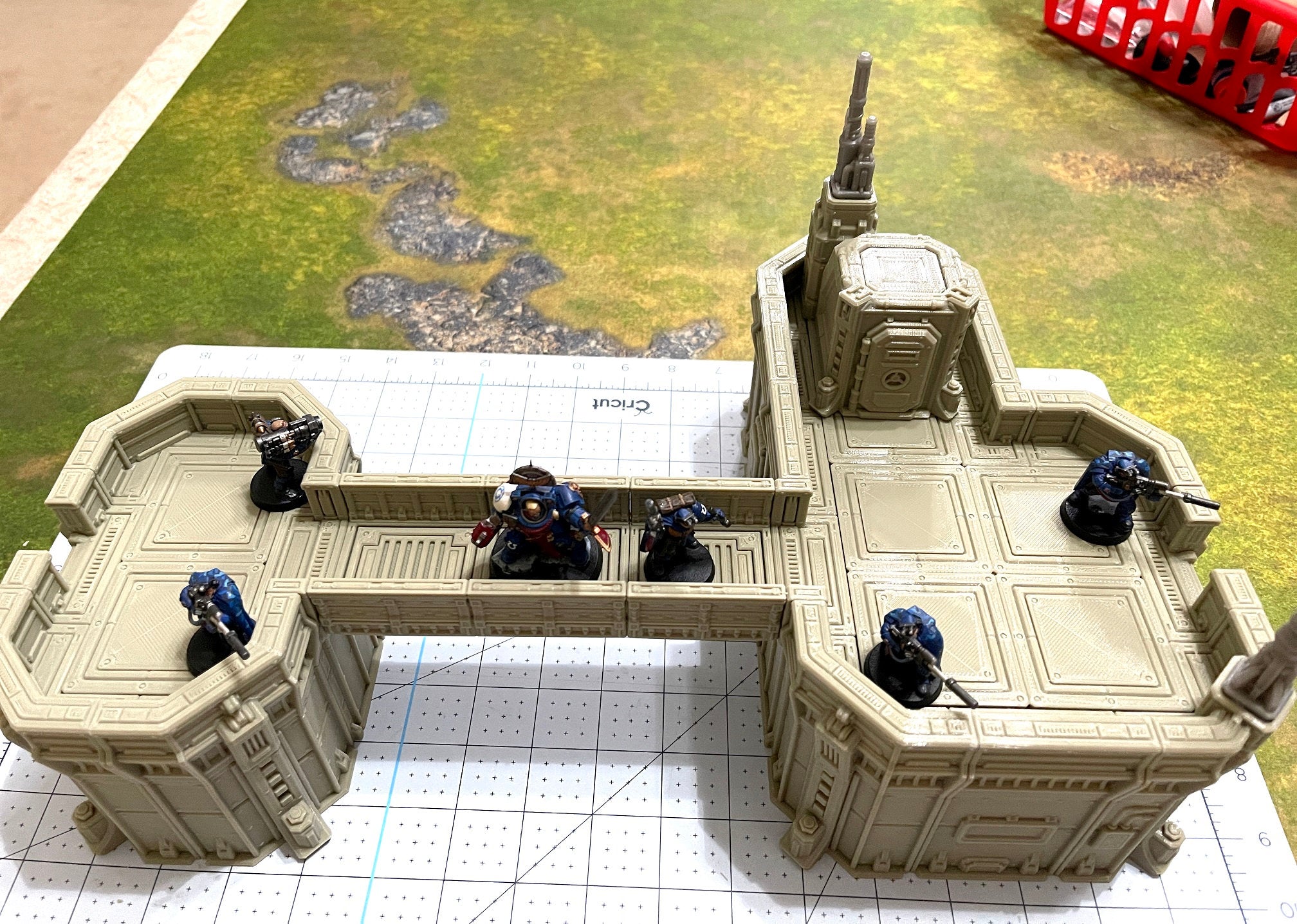 Outpost 21 - Garrison 1 / Forbidden Prints / RPG and Wargame 3d Printed Tabletop Terrain / Licensed Printer