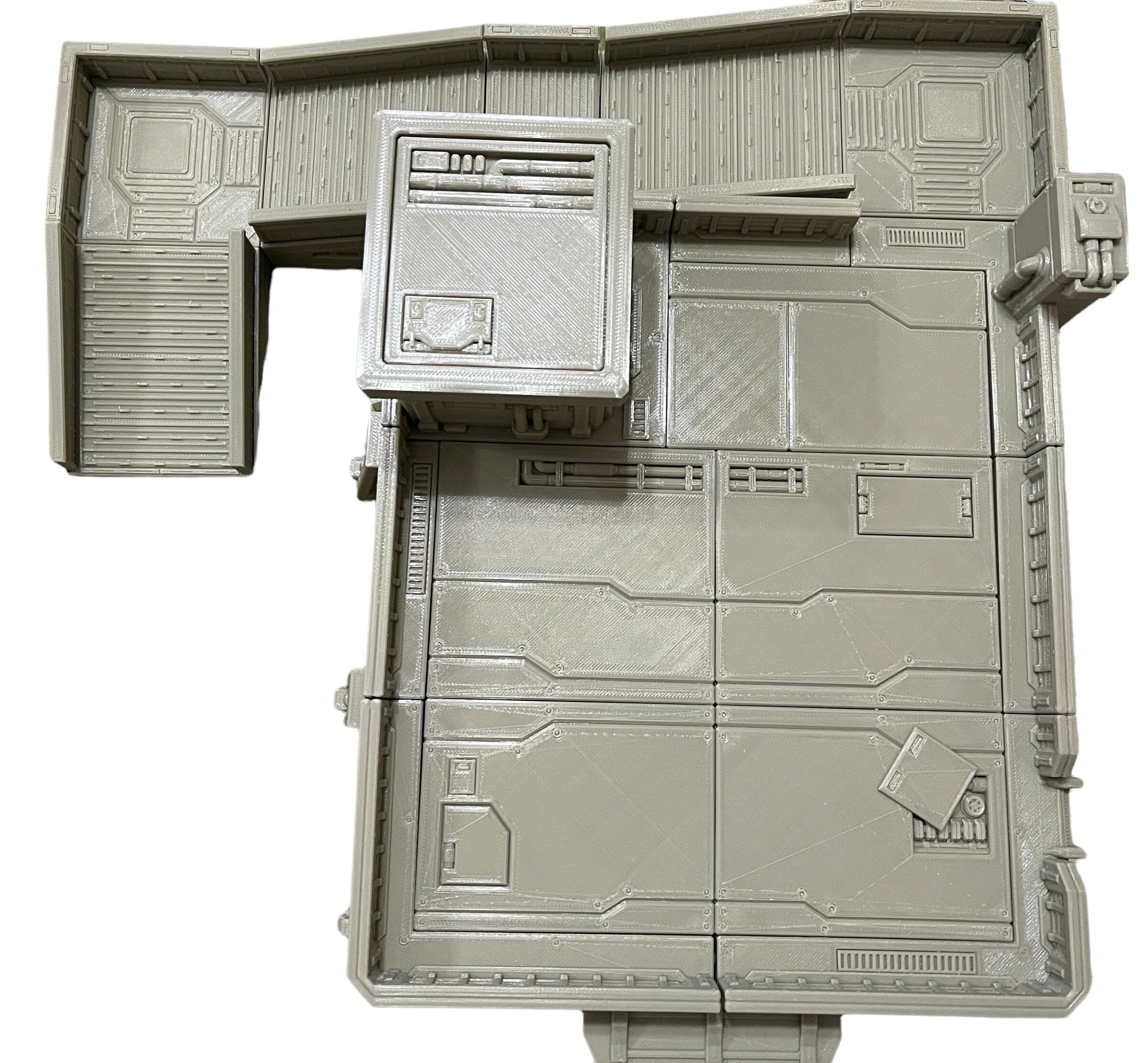 Outpost 21 - Command Post / Forbidden Prints / 3d Printed Tabletop Terrain / Licensed Printer