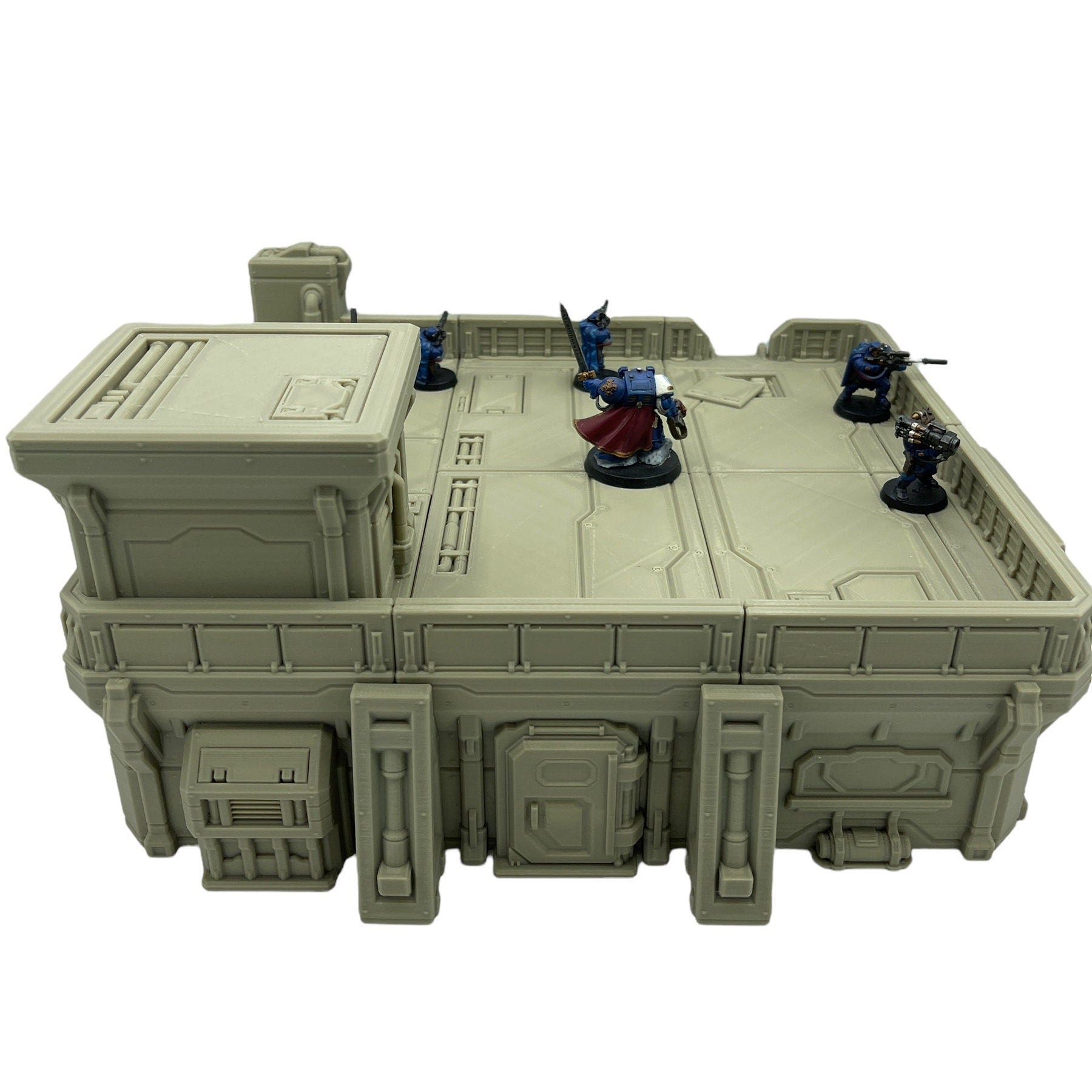 Outpost 21 - Command Post / Forbidden Prints / 3d Printed Tabletop Terrain / Licensed Printer