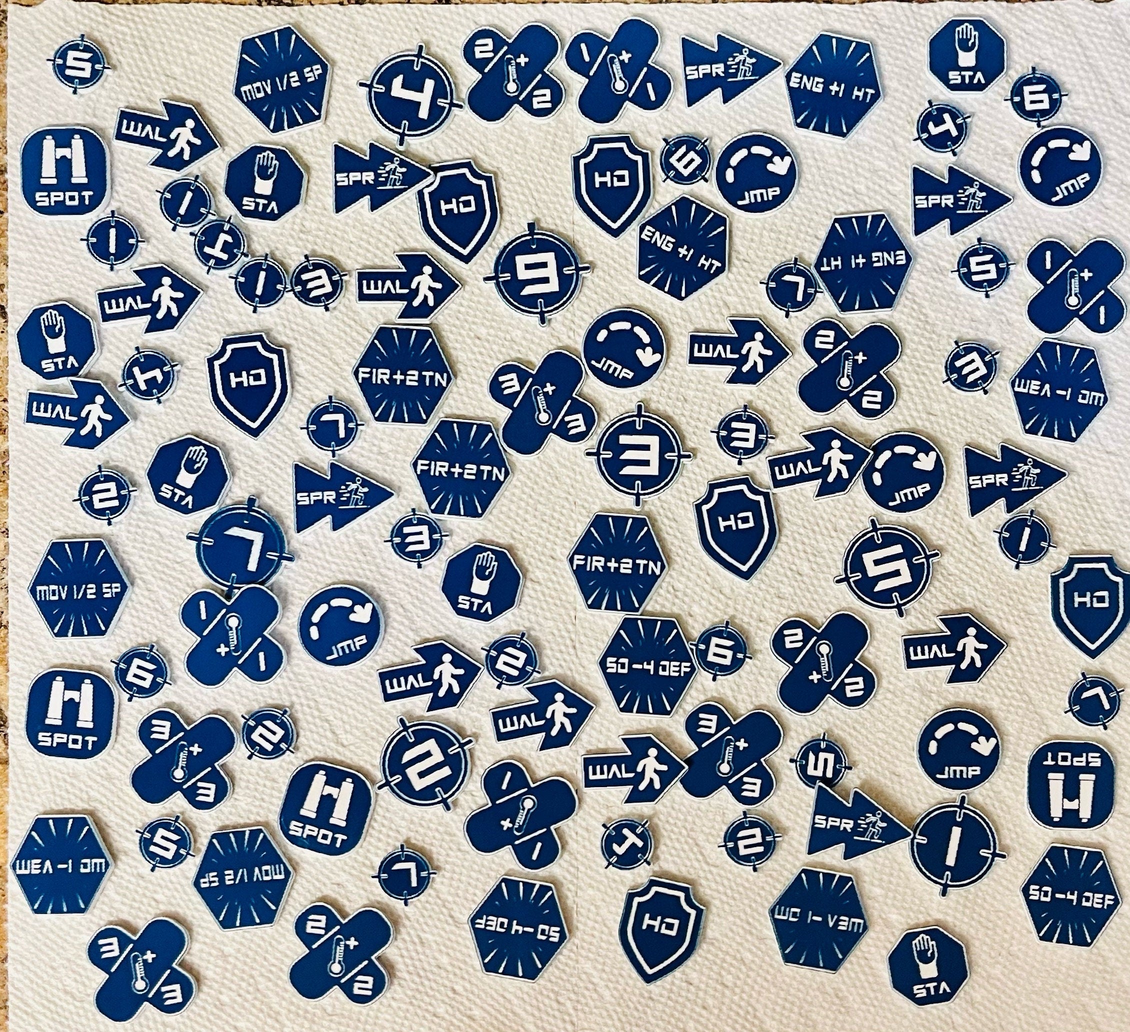 BT Alpha Strike Compatible Token Set - 100+ Tokens