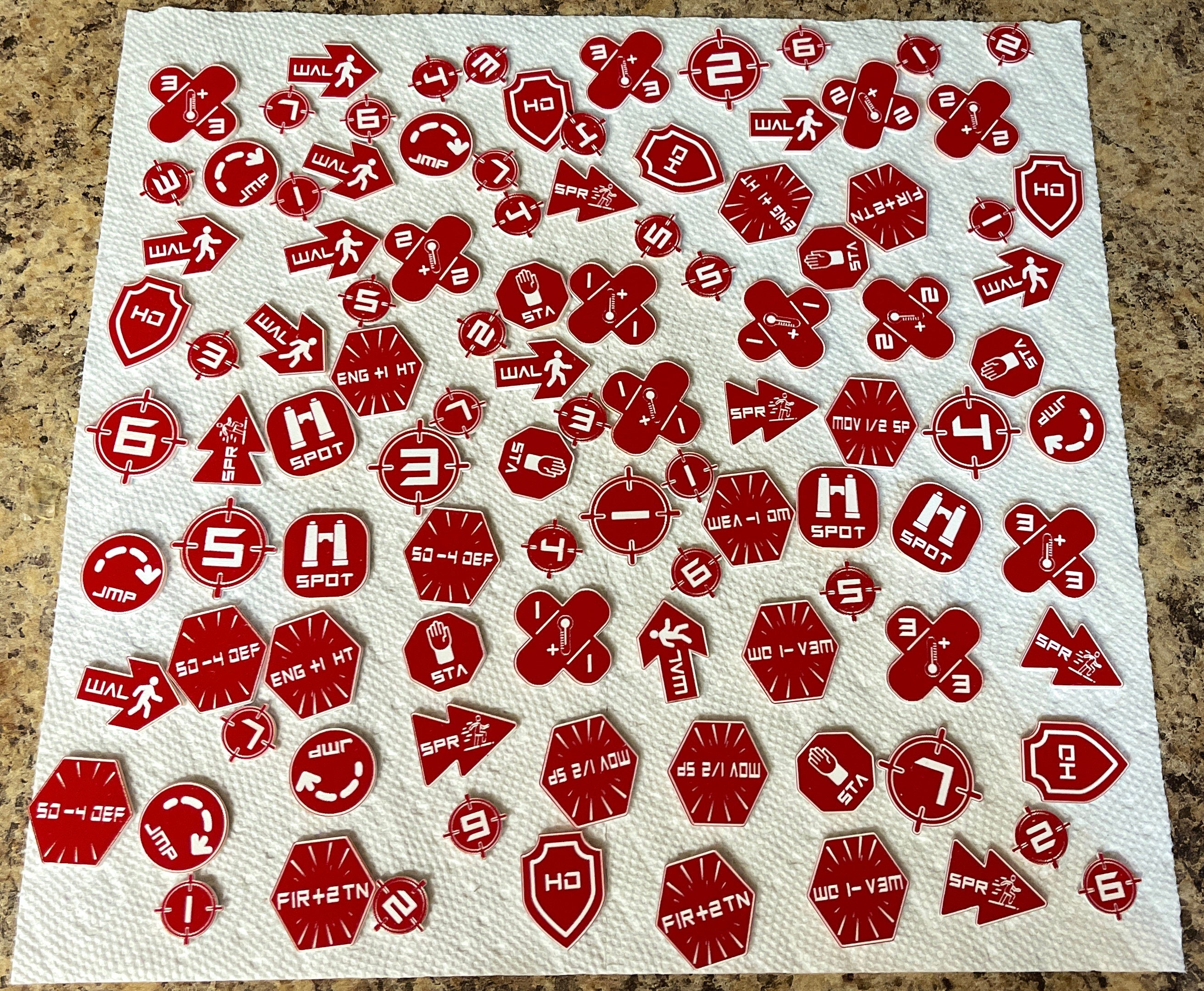 BT Alpha Strike Compatible Token Set - 100+ Tokens