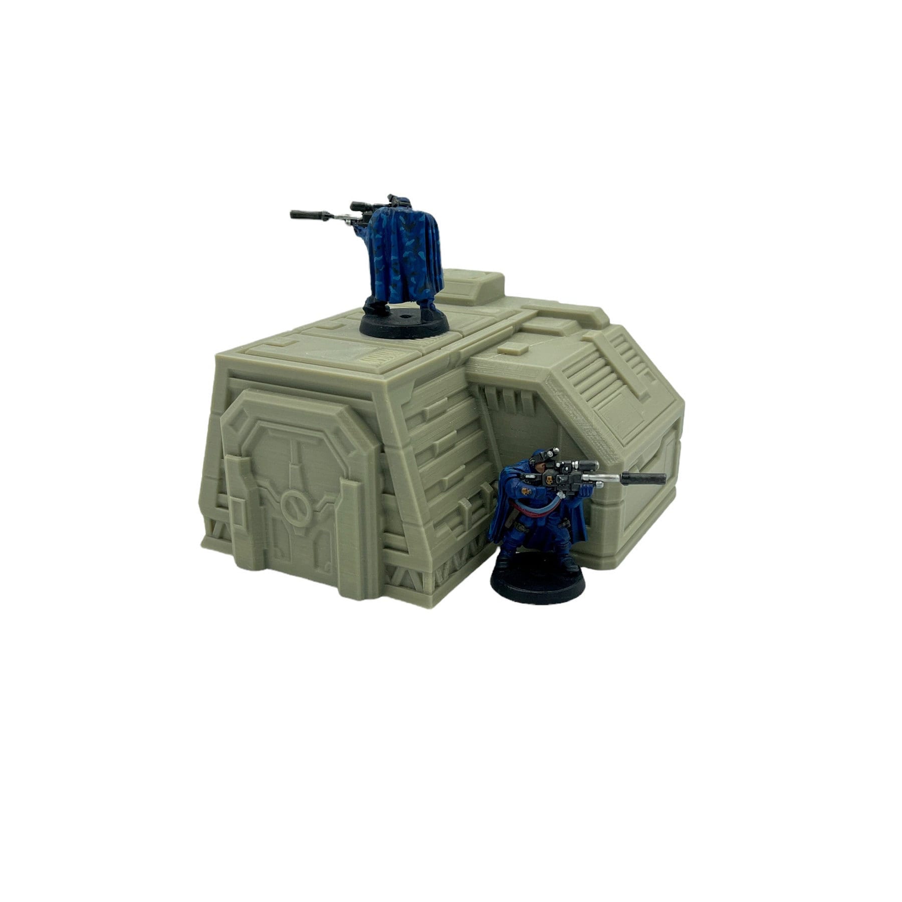 Outpost 21 - Control Station / Forbidden Prints / RPG and Wargame 3d Printed Tabletop Terrain / Licensed Printer