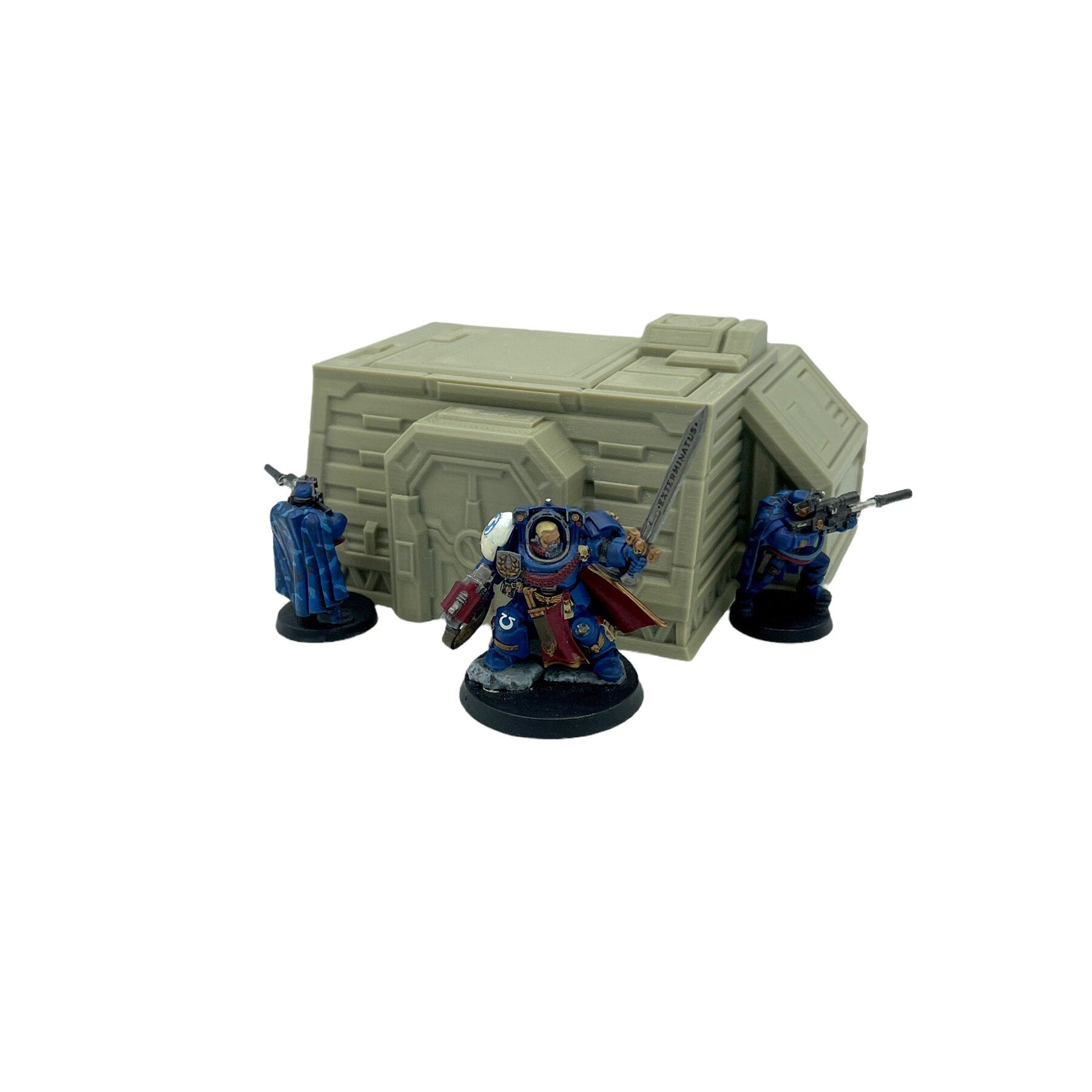 Outpost 21 - Control Station / Forbidden Prints / RPG and Wargame 3d Printed Tabletop Terrain / Licensed Printer
