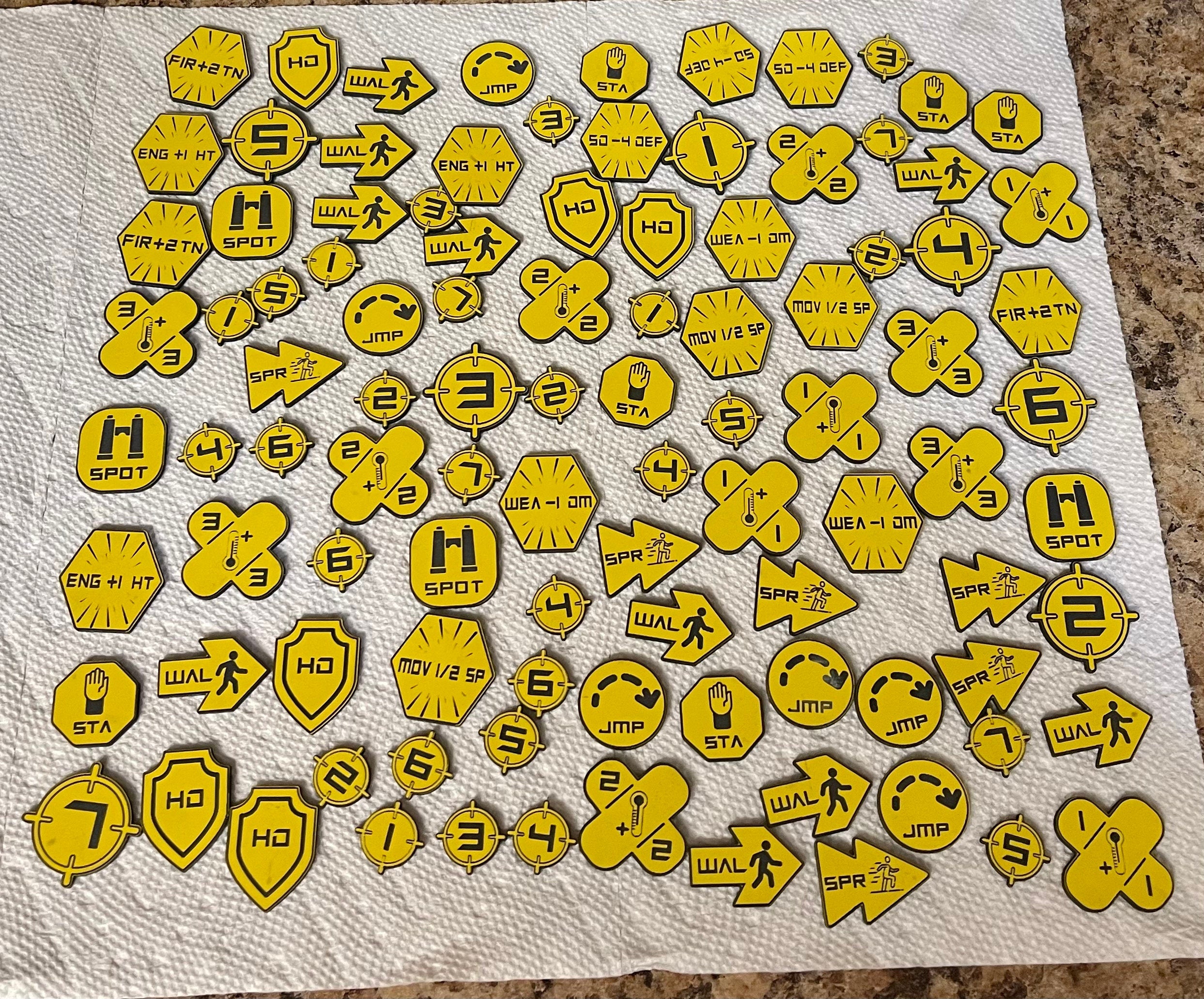 BT Alpha Strike Compatible Token Set - 100+ Tokens