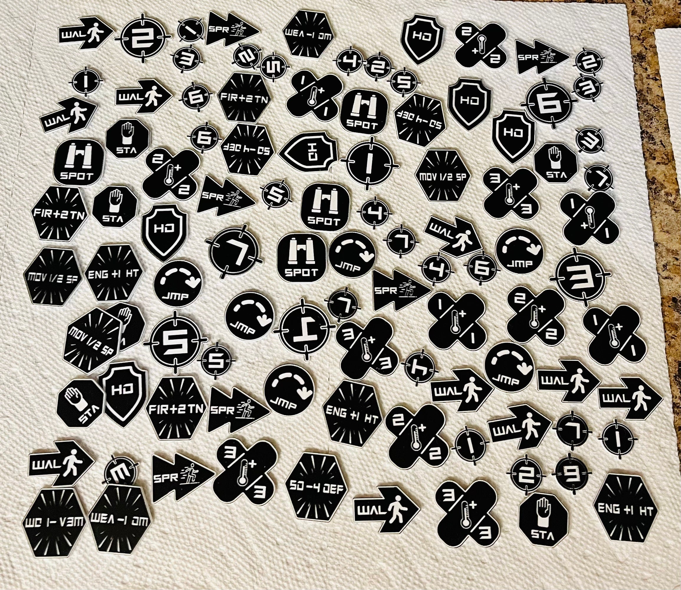 BT Alpha Strike Compatible Token Set - 100+ Tokens