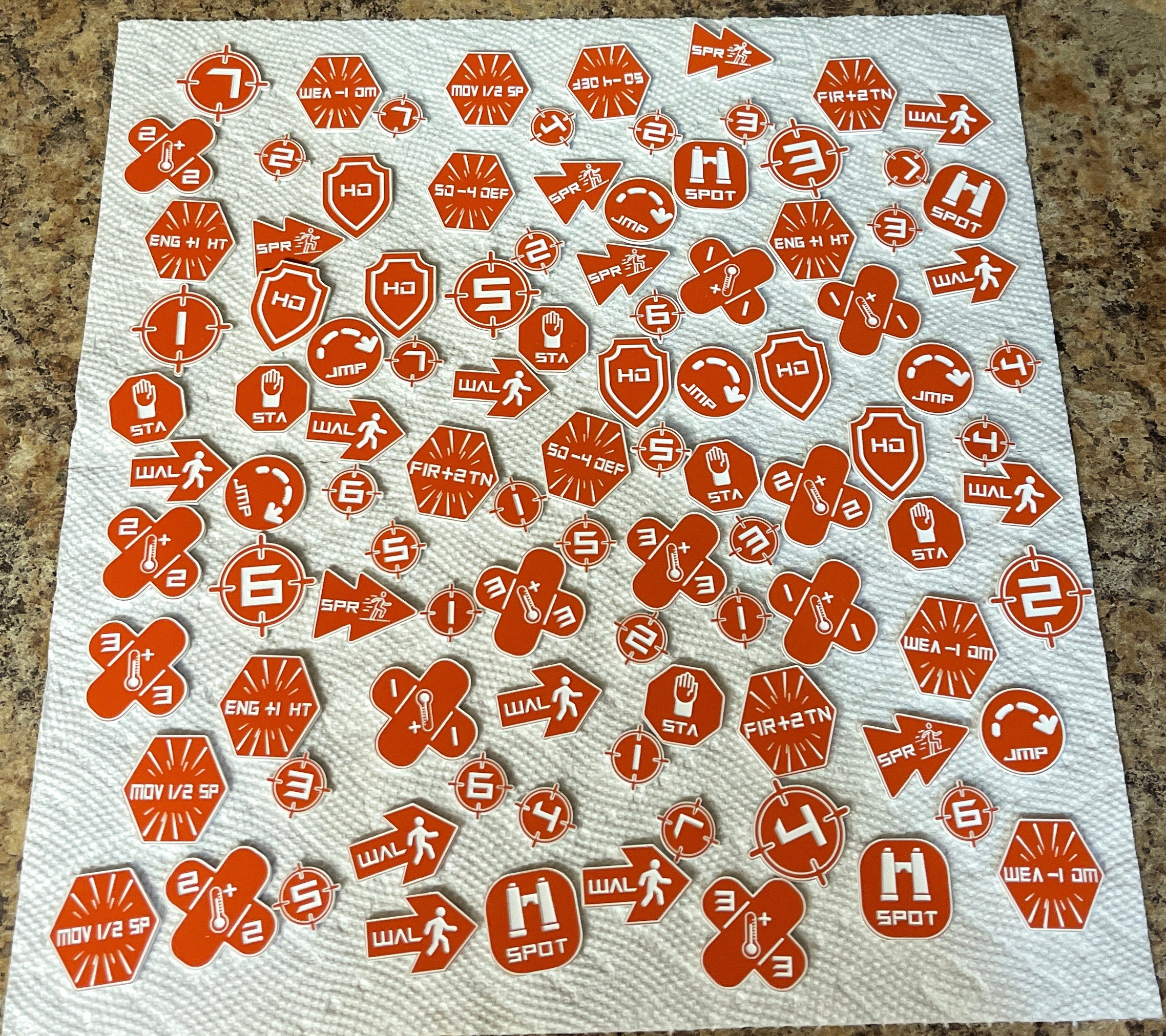 BT Alpha Strike Compatible Token Set - 100+ Tokens