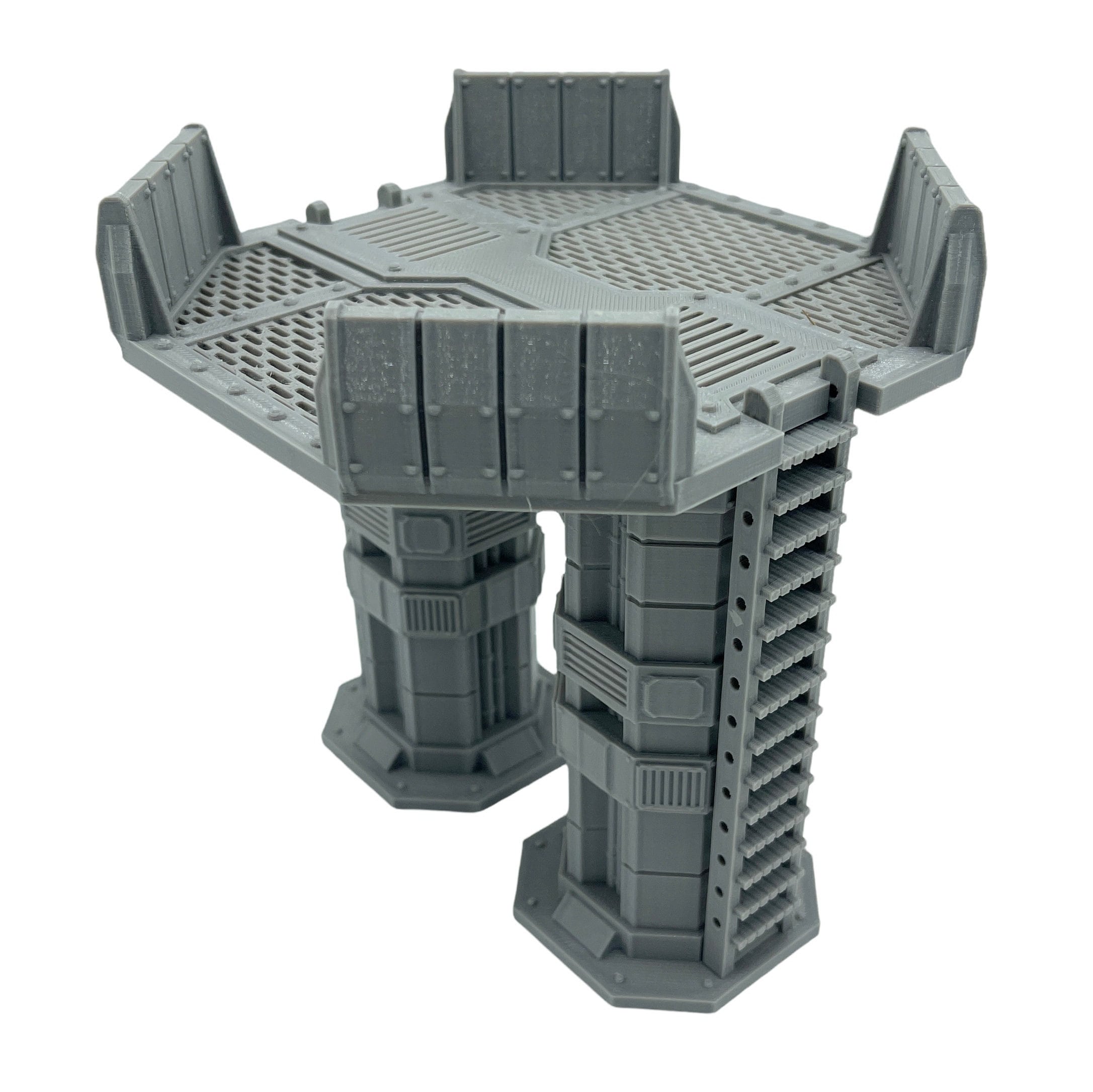 City Dock Platform 1 / Sacrusmundus / RPG and Wargame 3d Printed Tabletop Terrain / Licensed Printer