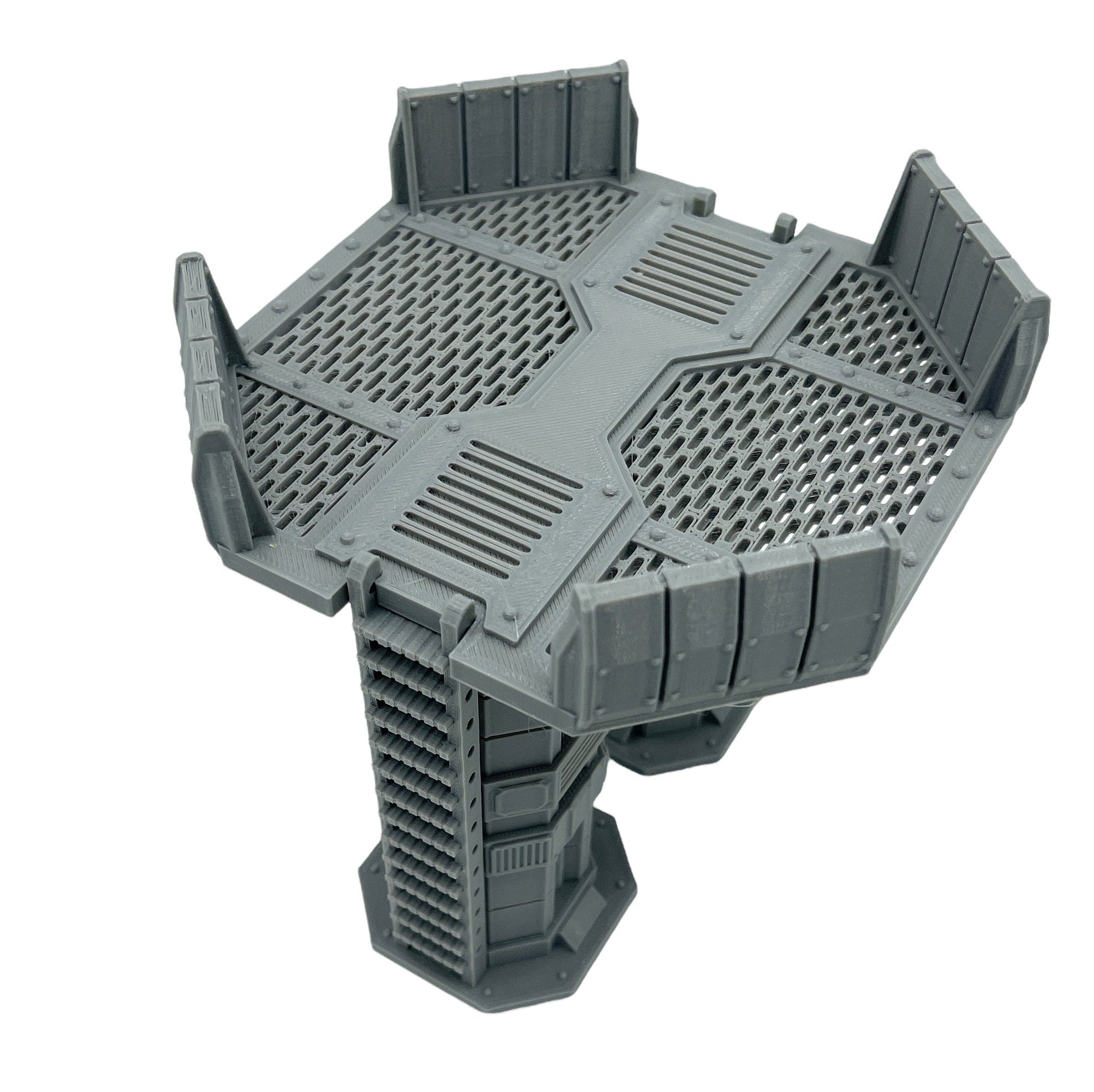 City Dock Platform 1 / Sacrusmundus / RPG and Wargame 3d Printed Tabletop Terrain / Licensed Printer