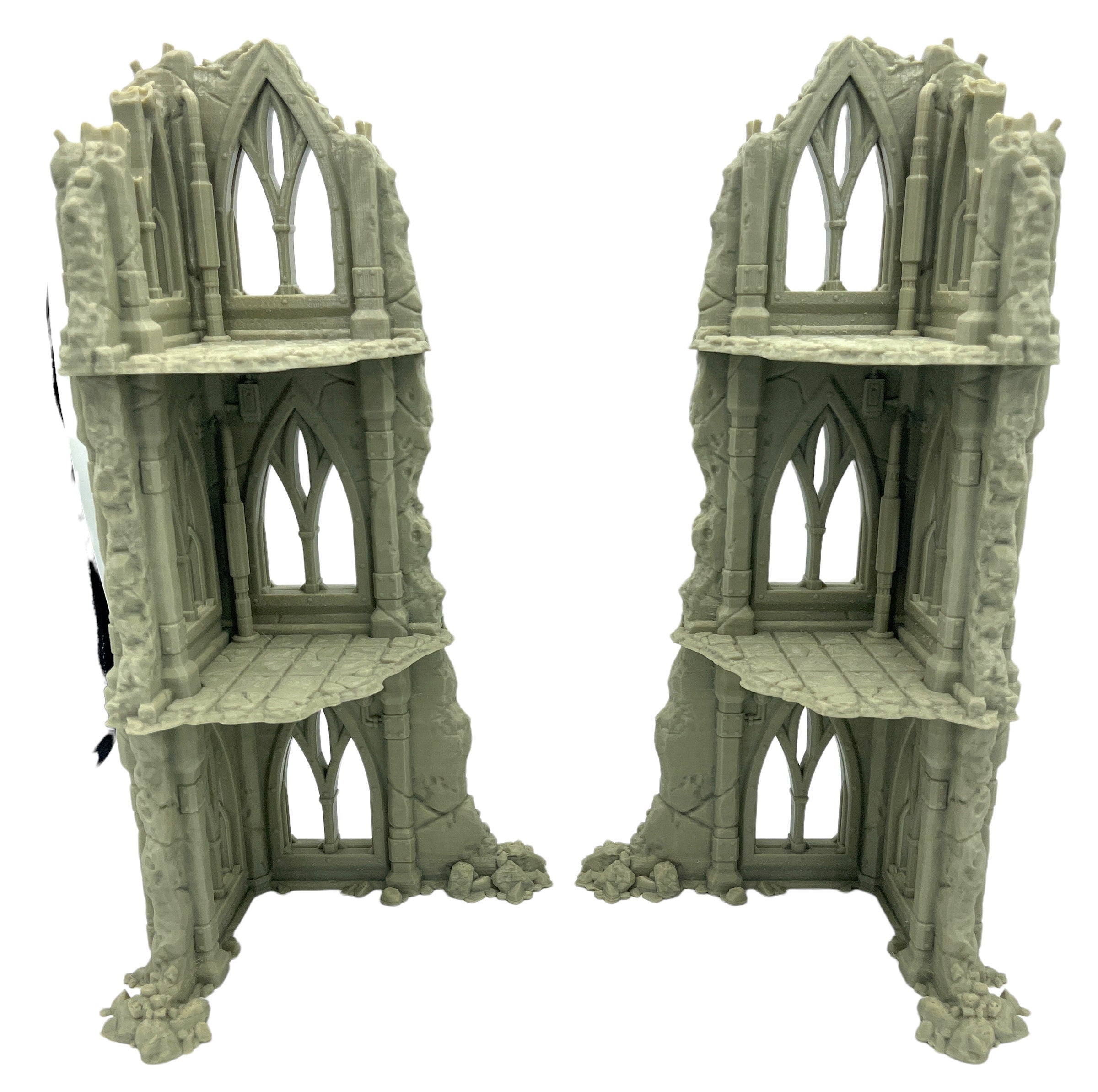 Tower Ruins 1 - Ruins of the Empire / Forbidden Prints / 3d Printed Tabletop Terrain / Licensed Printer