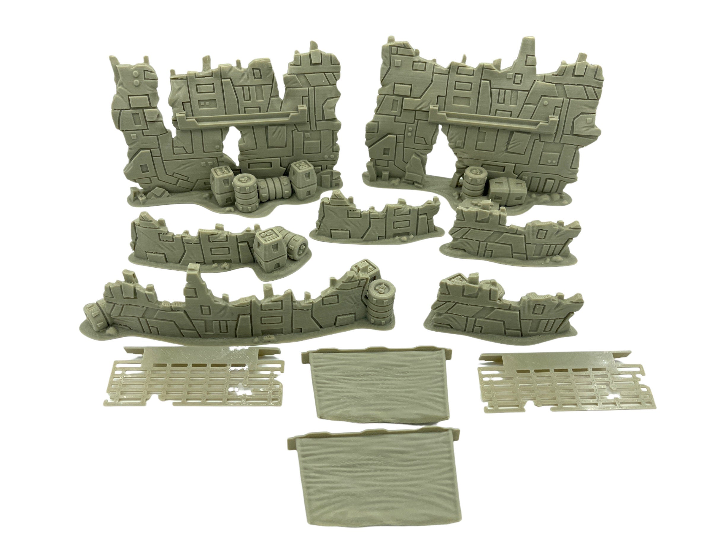 Crashed Site Camp Scatter by Jesús Labiano / Licensed On-Line Printer / Print to Order