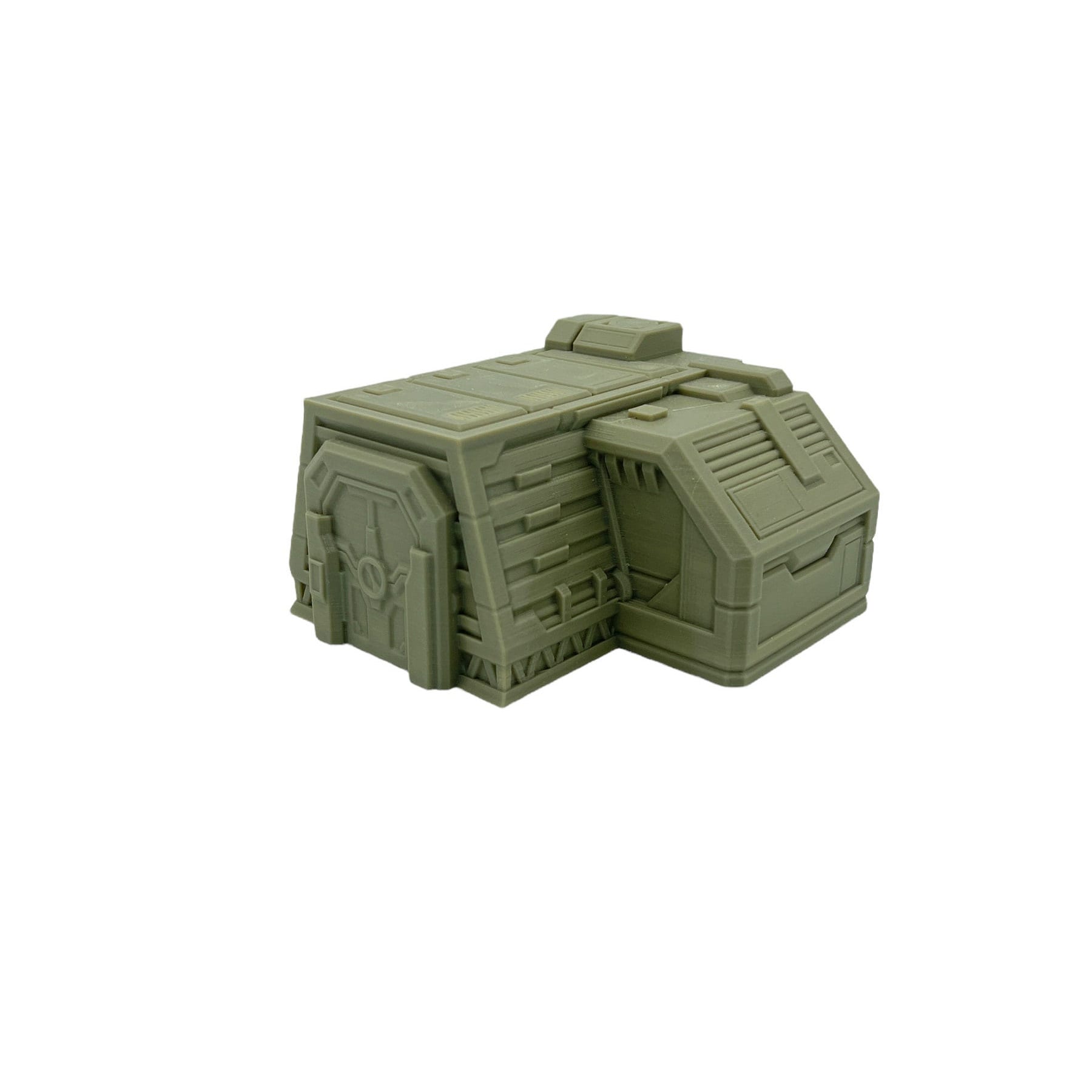 Outpost 21 - Control Station / Forbidden Prints / RPG and Wargame 3d Printed Tabletop Terrain / Licensed Printer
