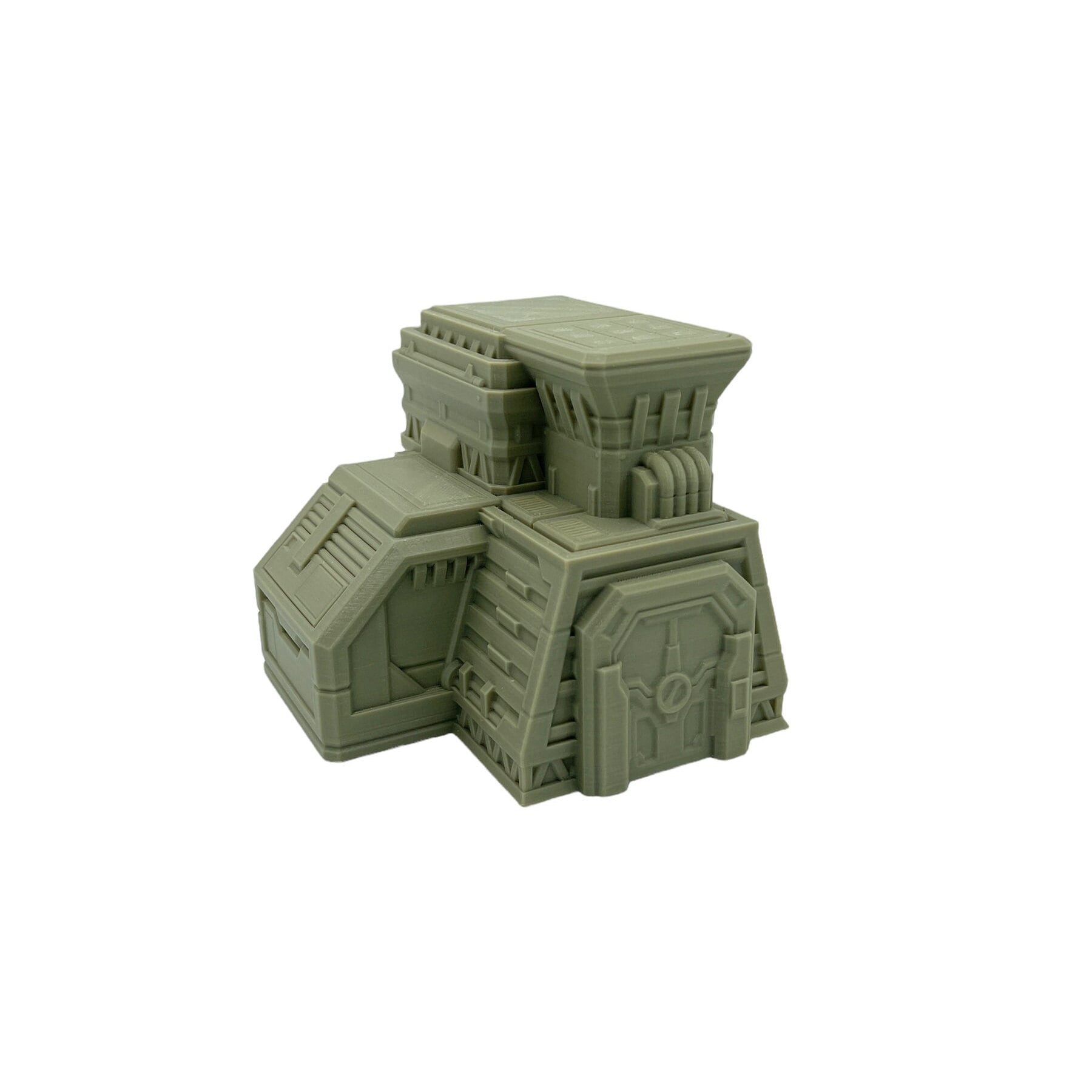 Outpost 21 - Control Station / Forbidden Prints / RPG and Wargame 3d Printed Tabletop Terrain / Licensed Printer