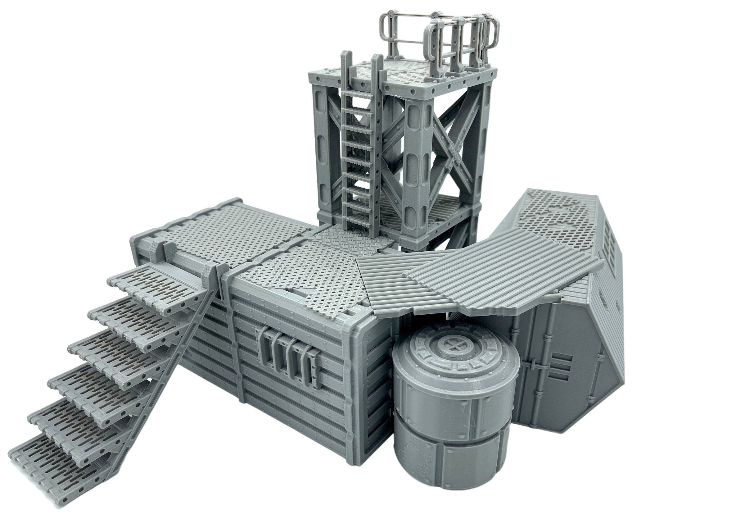 City Docks Container Stack 2 / Sacrusmundus / 40k / Legion / Shatterpoint / 3d Printed Tabletop Terrain / Licensed Printer