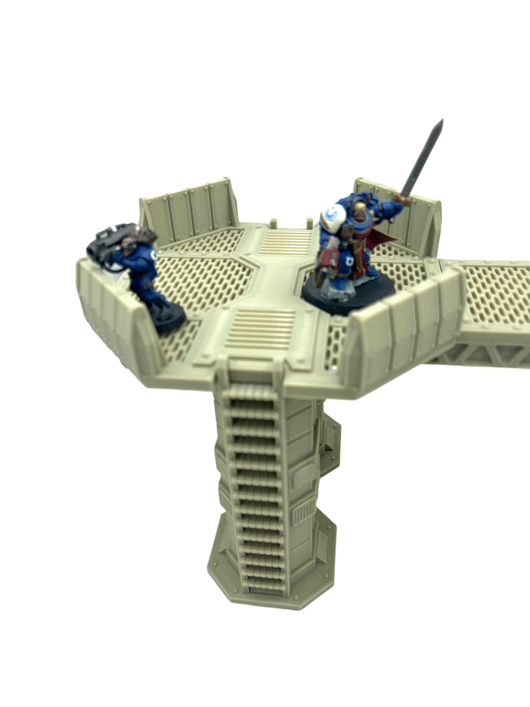 City Dock Platform 2 / Sacrusmundus / RPG and Wargame 3d Printed Tabletop Terrain / Licensed Printer