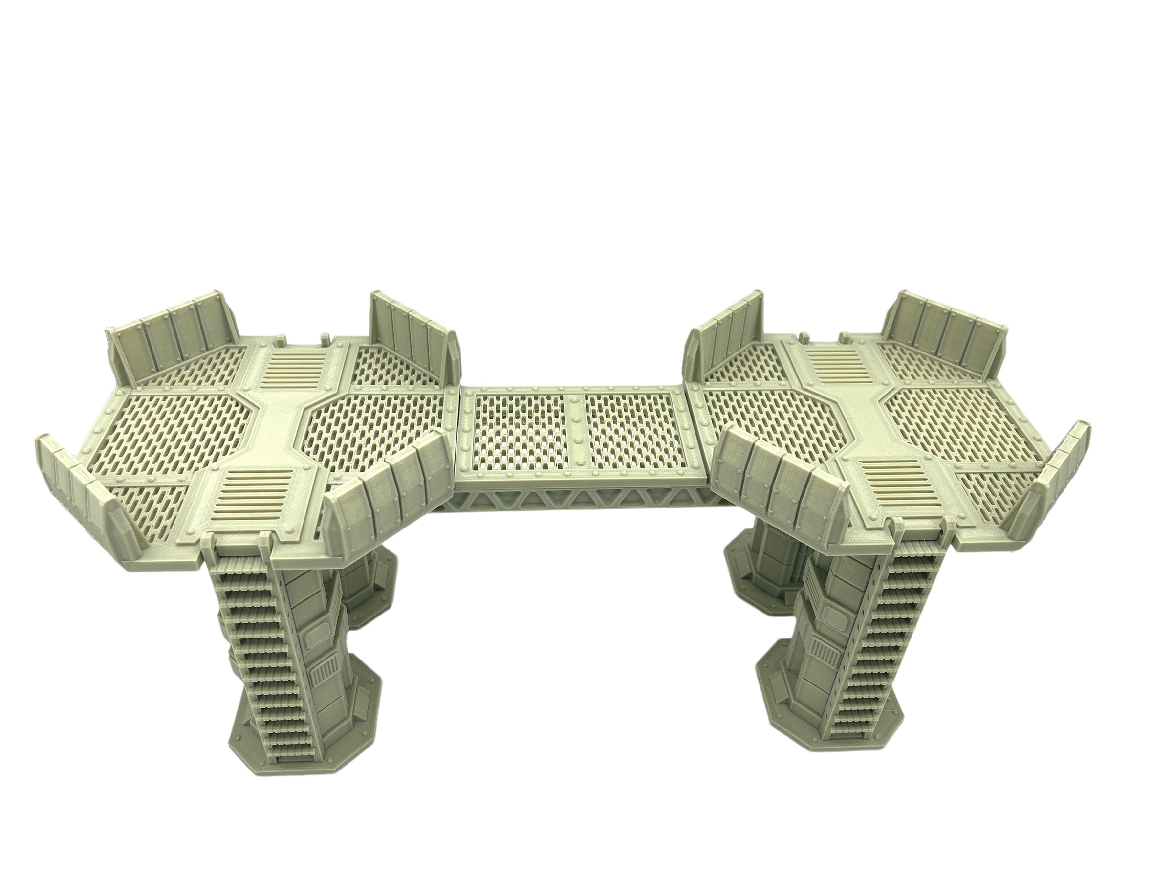 City Dock Platform 2 / Sacrusmundus / RPG and Wargame 3d Printed Tabletop Terrain / Licensed Printer