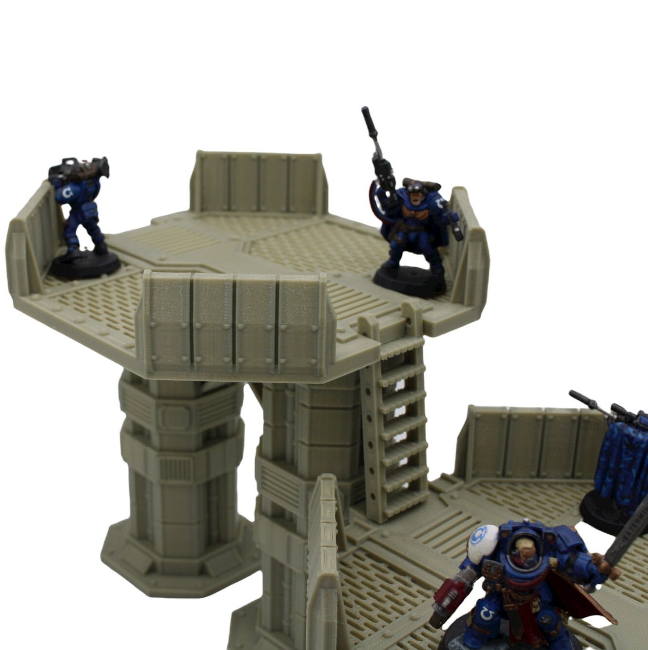 City Dock Platform 3 / Sacrusmundus / 40k / Legion / Shatterpoint / 3d Printed Tabletop Terrain / Licensed Printer
