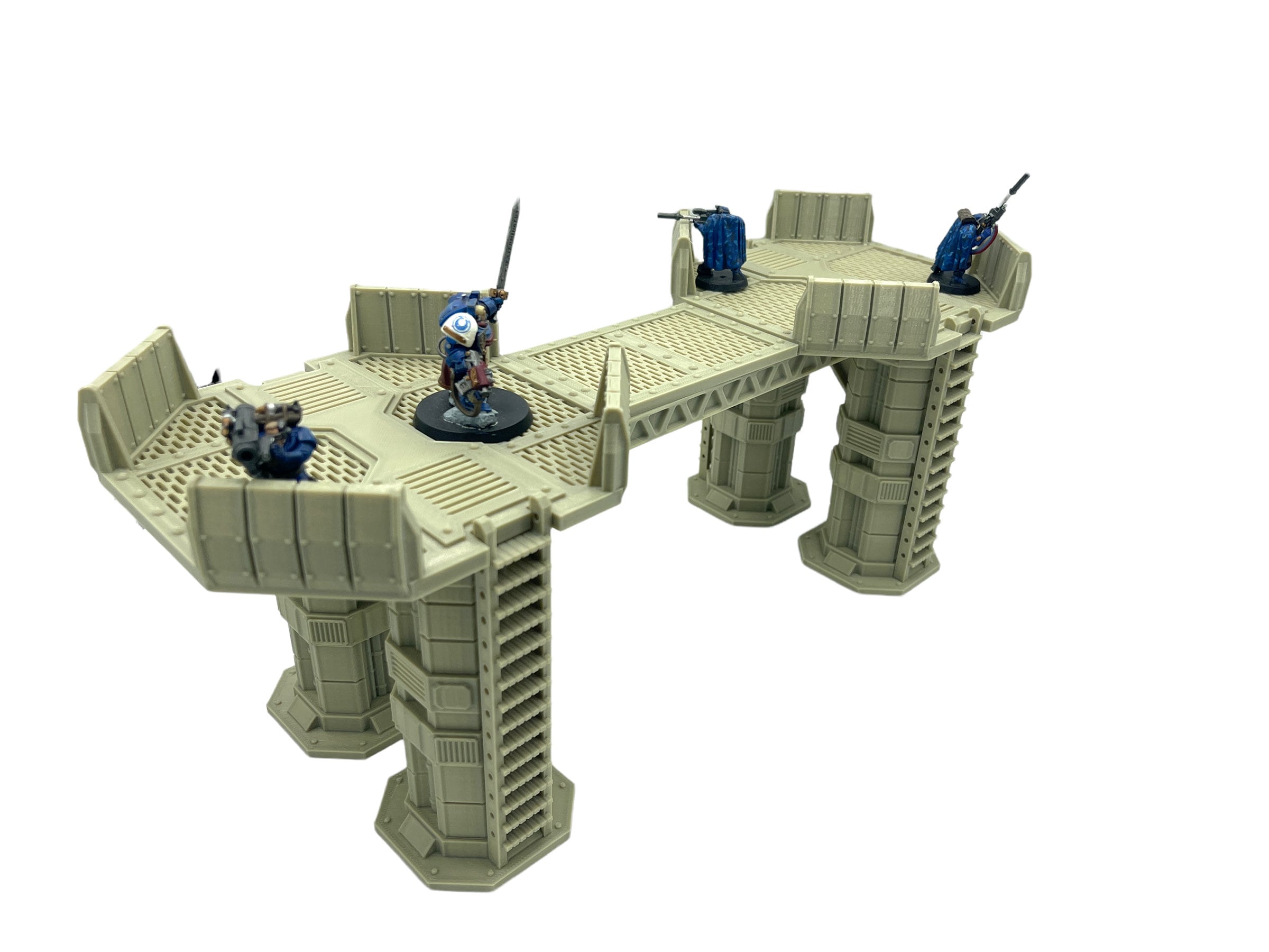 City Dock Platform 2 / Sacrusmundus / RPG and Wargame 3d Printed Tabletop Terrain / Licensed Printer