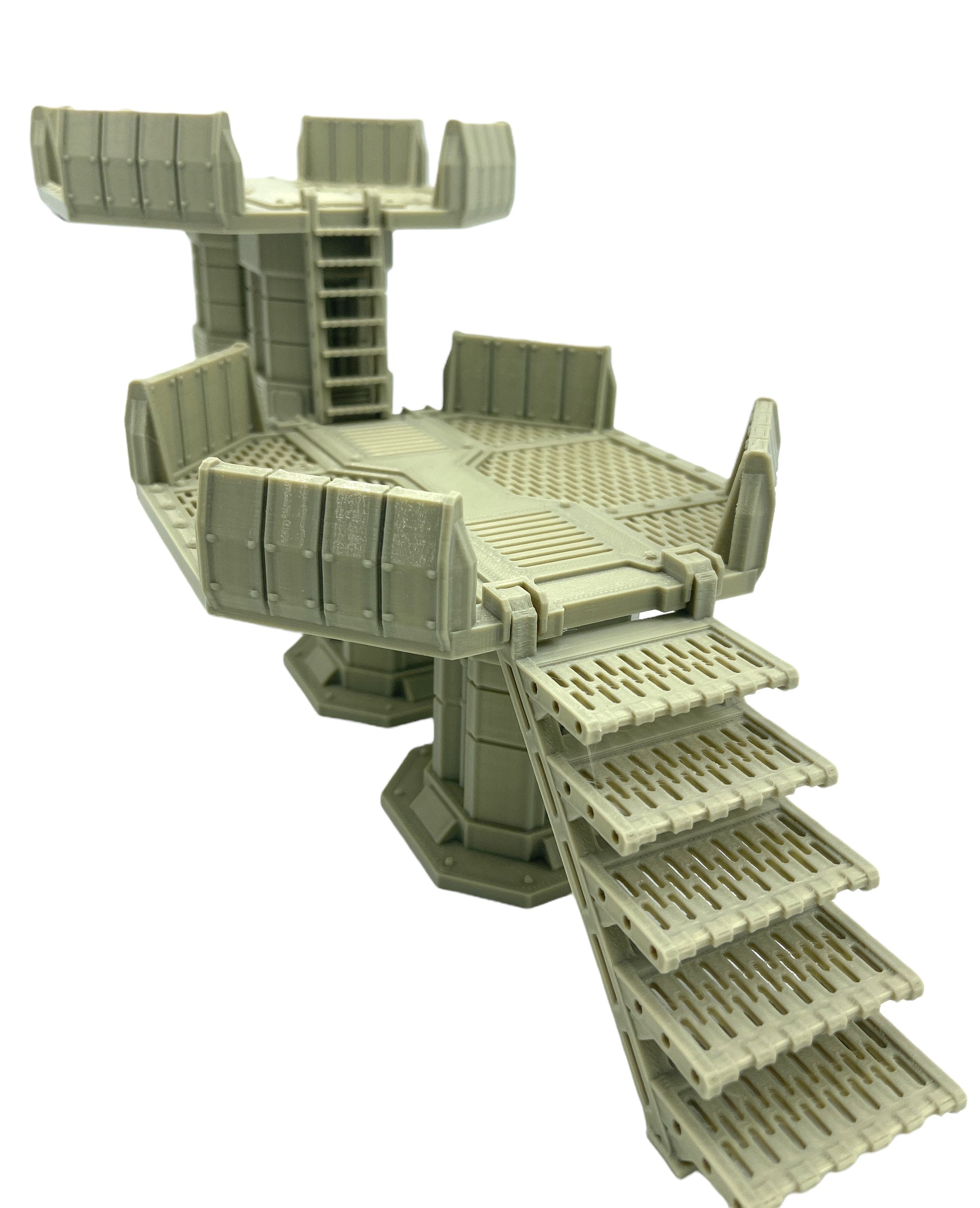 City Dock Platform 3 / Sacrusmundus / 40k / Legion / Shatterpoint / 3d Printed Tabletop Terrain / Licensed Printer