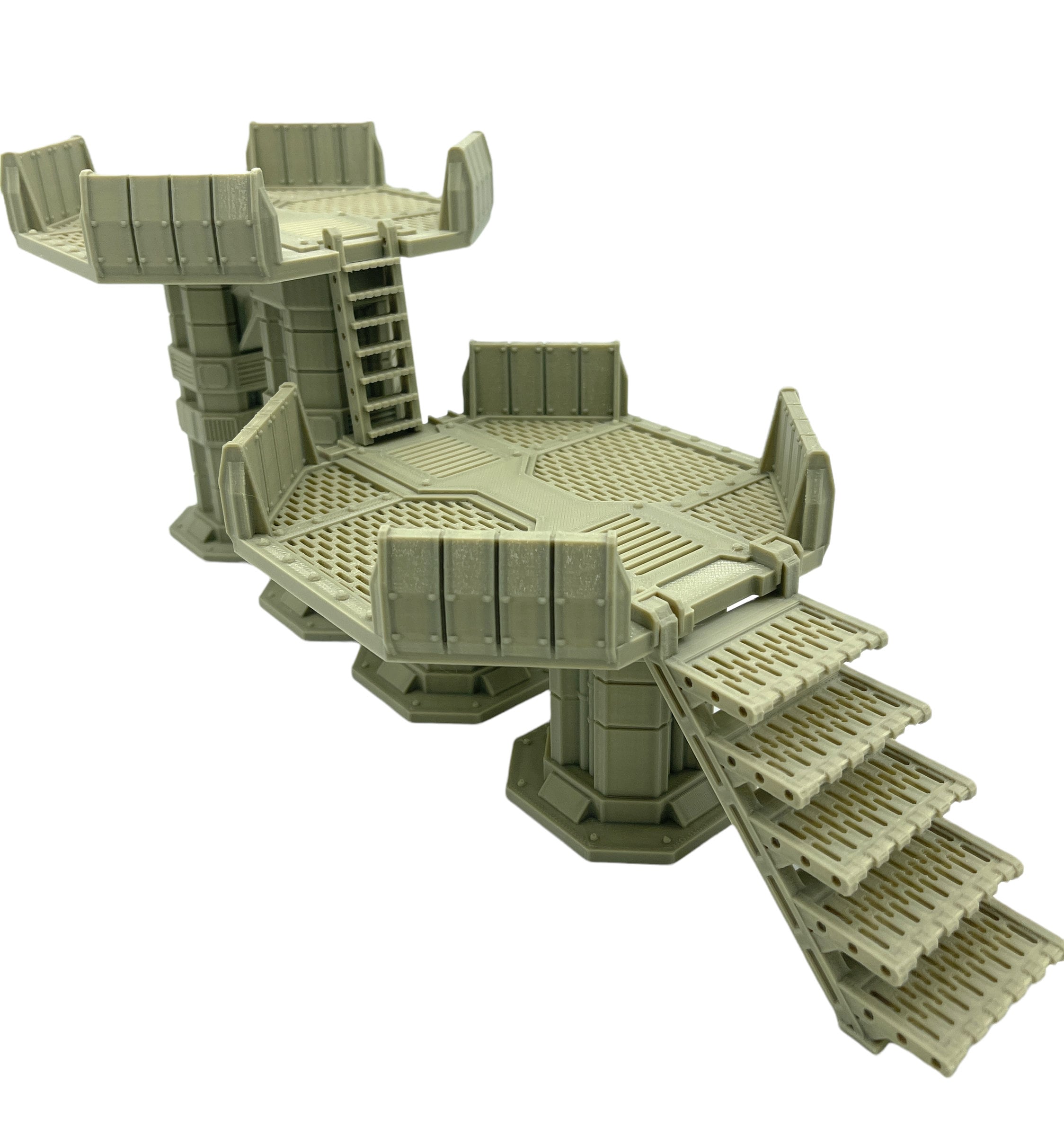 City Dock Platform 3 / Sacrusmundus / 40k / Legion / Shatterpoint / 3d Printed Tabletop Terrain / Licensed Printer
