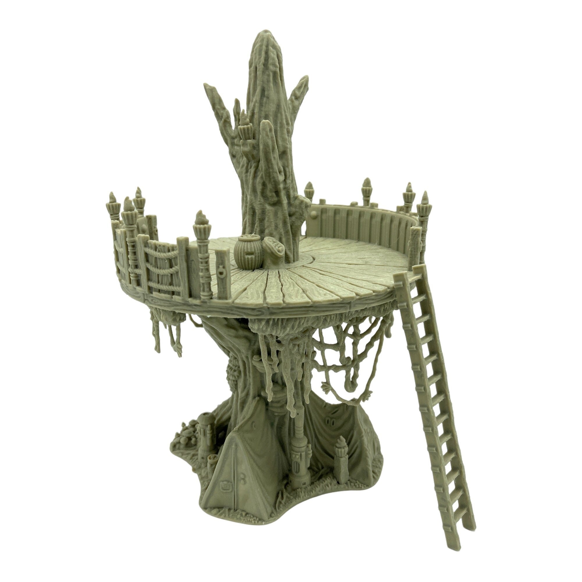 Forest Moon Tree Platform 2 by Jesús Labiano / Legion / 40k / Shatterpoint / Licensed On-Line Printer / Print to Order