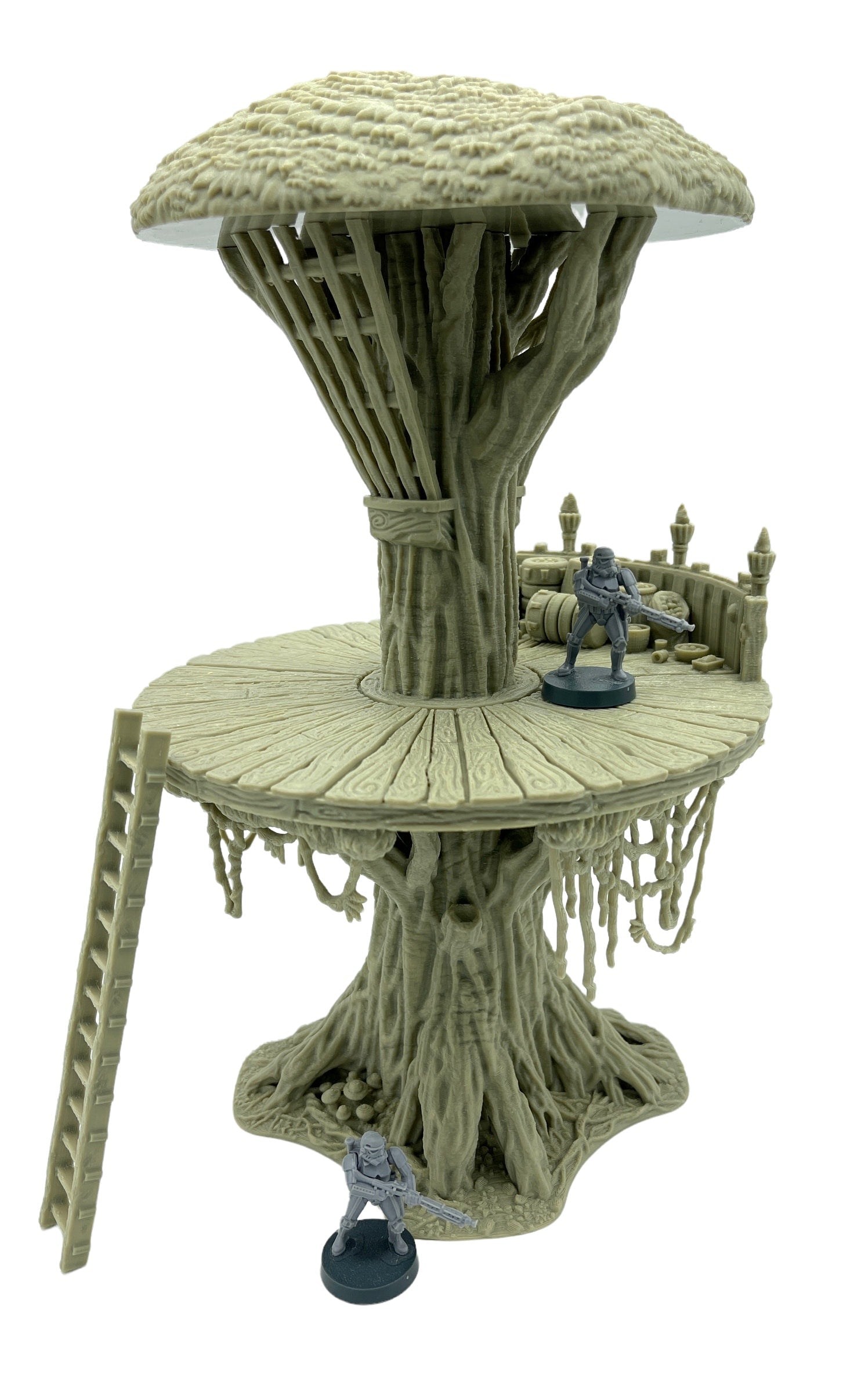 Forest Moon Tree Platform 1 by Jesús Labiano / Legion / 40k / Shatterpoint / Licensed On-Line Printer / Print to Order