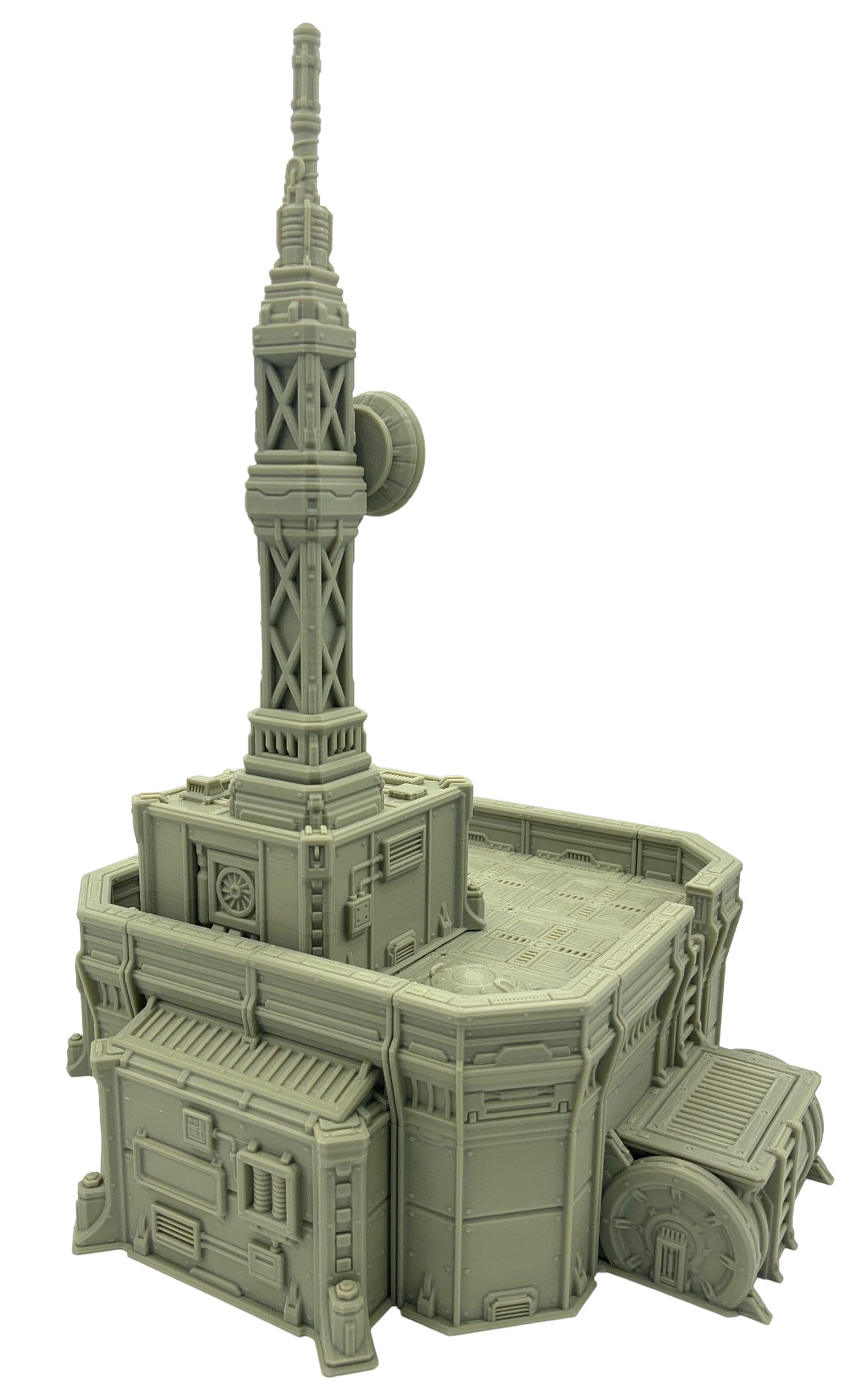 Outpost 21 - Communication Station / Forbidden Prints / RPG and Wargame 3d Printed Tabletop Terrain / Licensed Printer