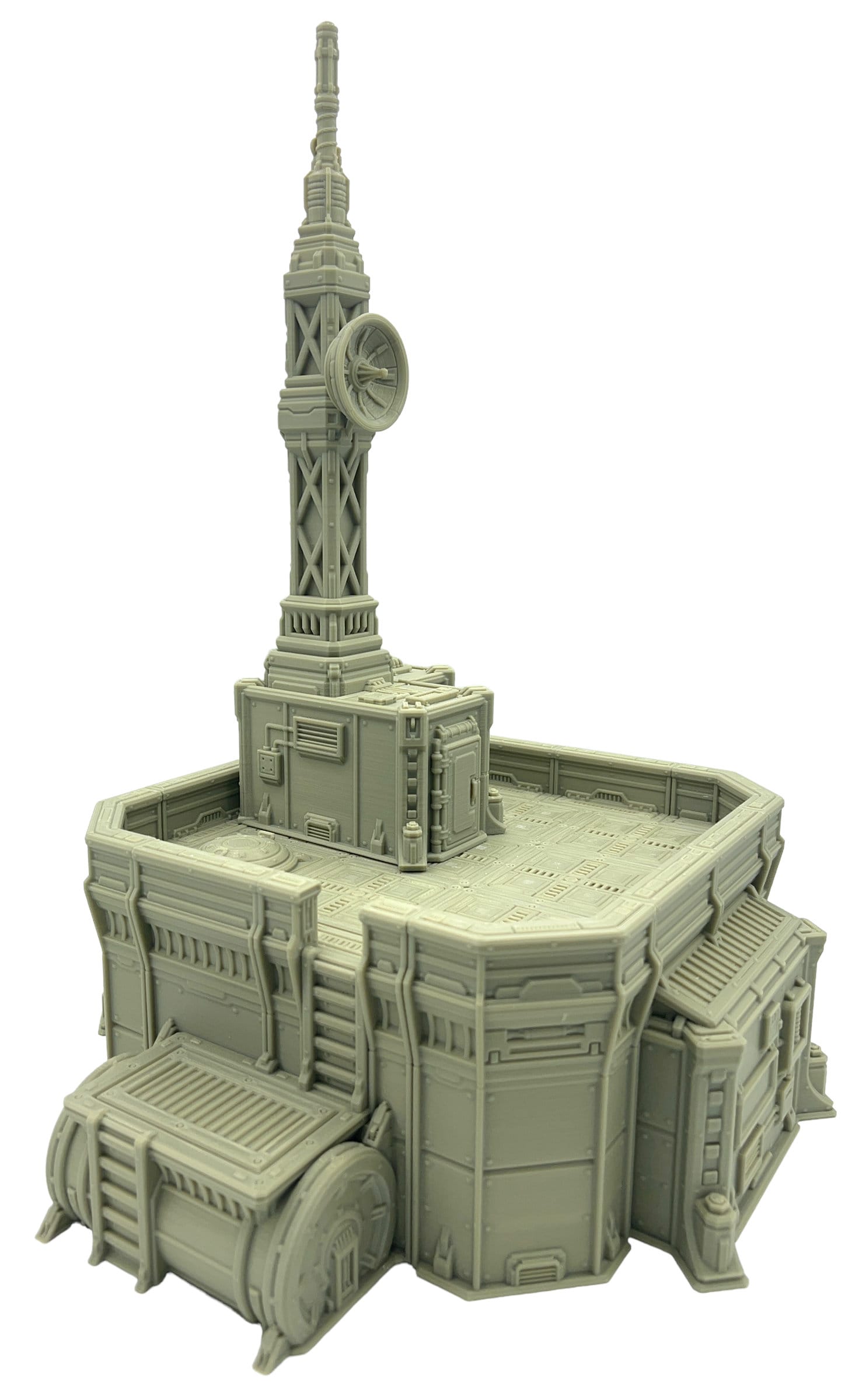 Outpost 21 - Communication Station / Forbidden Prints / RPG and Wargame 3d Printed Tabletop Terrain / Licensed Printer
