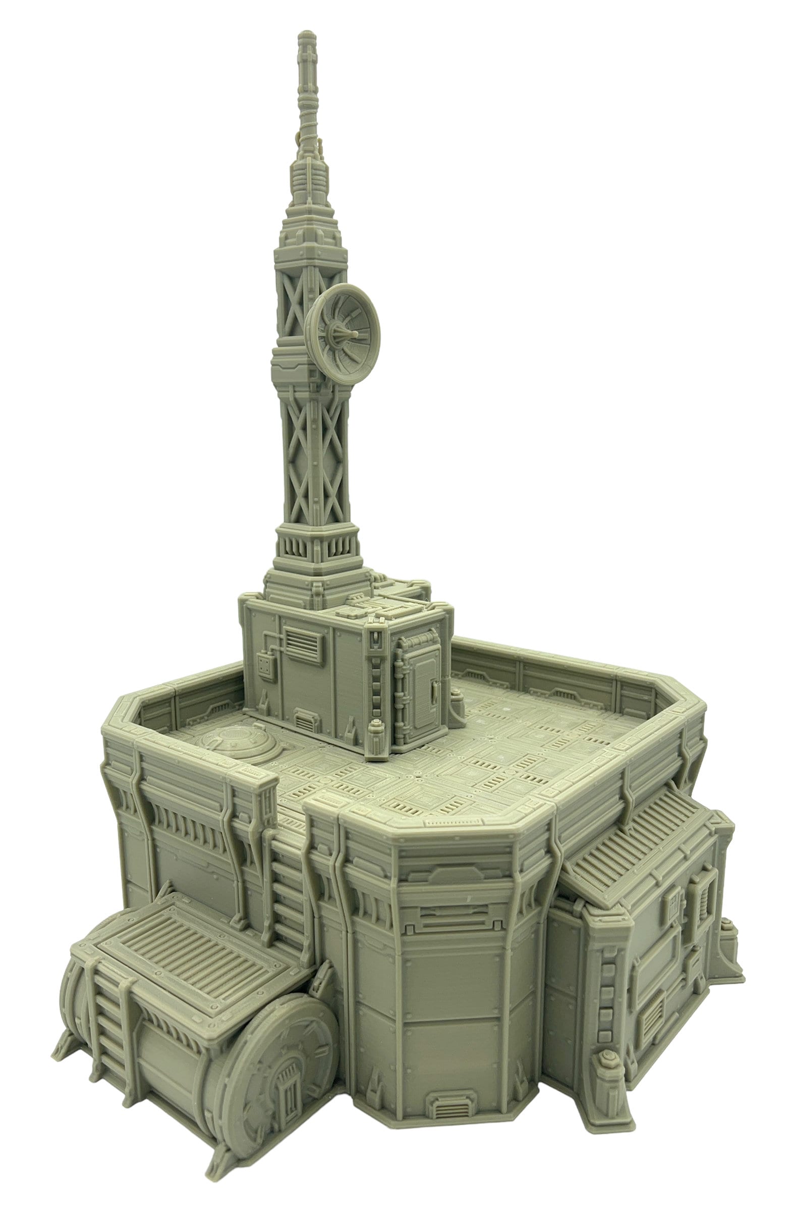 Outpost 21 - Communication Station / Forbidden Prints / RPG and Wargame 3d Printed Tabletop Terrain / Licensed Printer