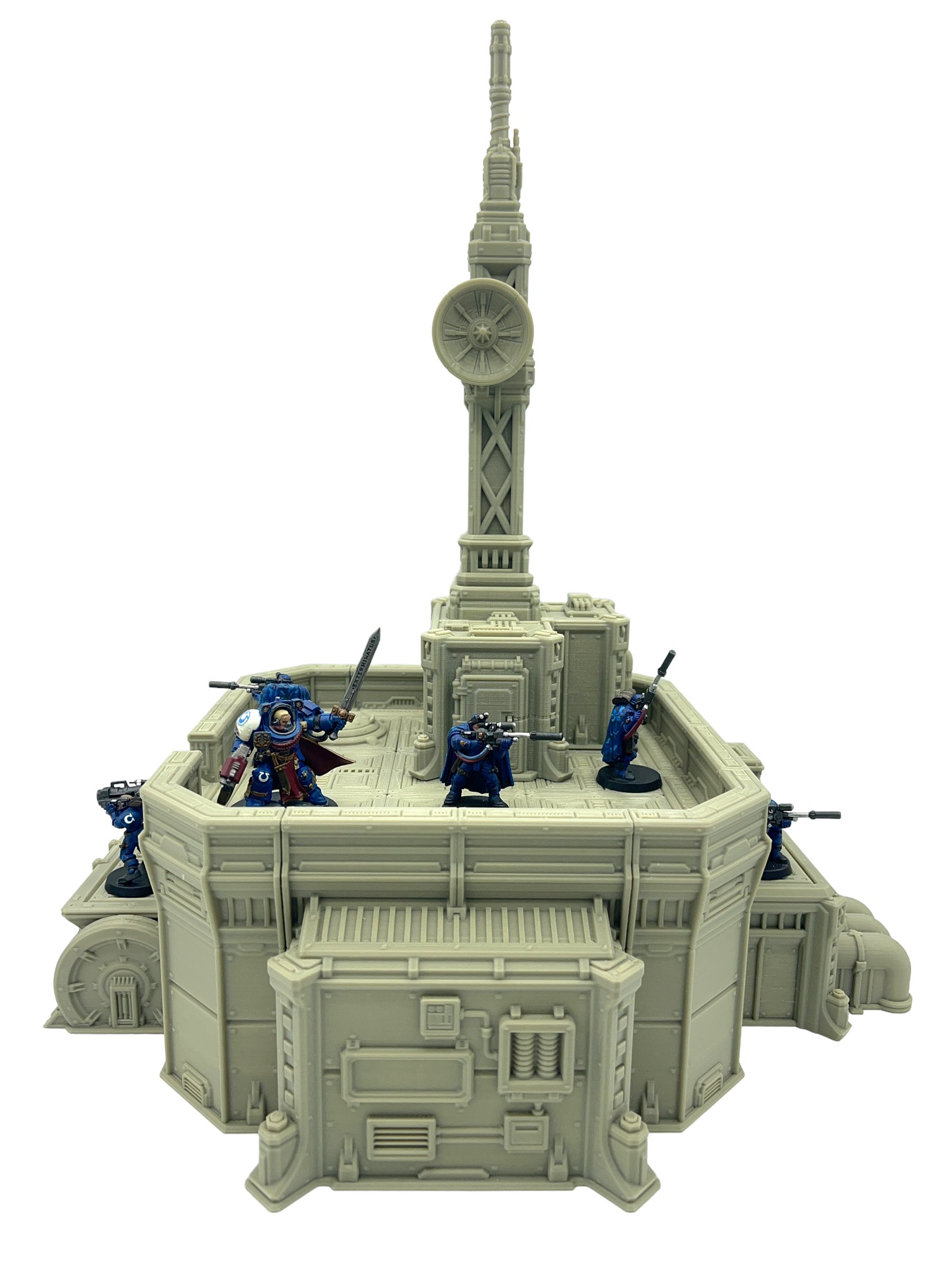 Outpost 21 - Communication Station / Forbidden Prints / RPG and Wargame 3d Printed Tabletop Terrain / Licensed Printer