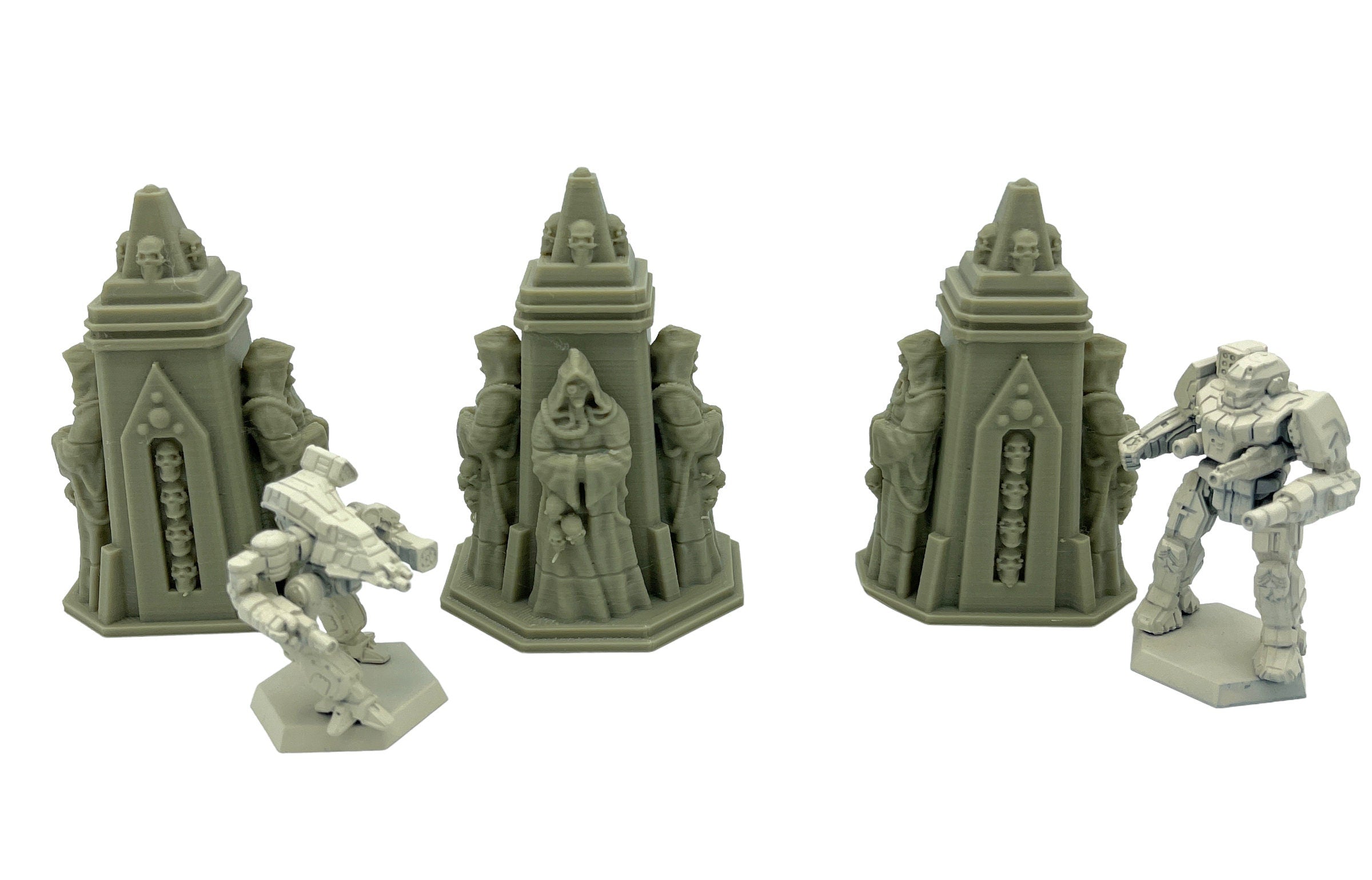 Temple District Bundle 1 - Epic Scale Terrain (6mm - 8mm compatible)