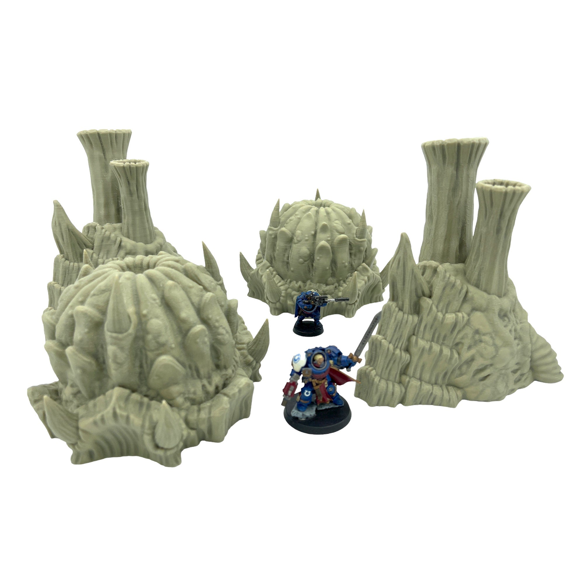 Hive Scatter Pack 2 / Forbidden Prints / RPG and Wargame 3d Printed Tabletop Terrain / Licensed Printer