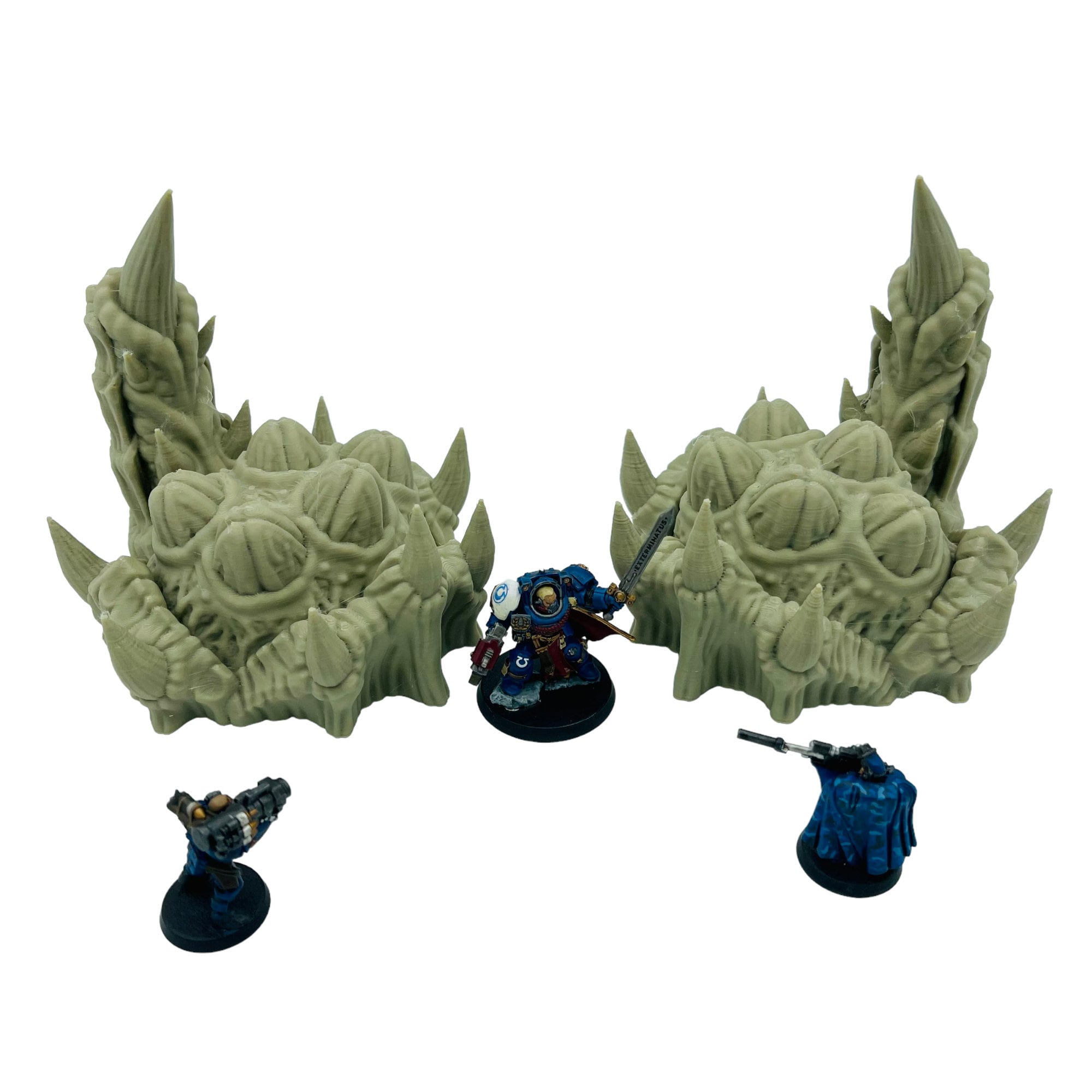 Hive Scatter Pack 3 / Forbidden Prints / RPG and Wargame 3d Printed Tabletop Terrain / Licensed Printer