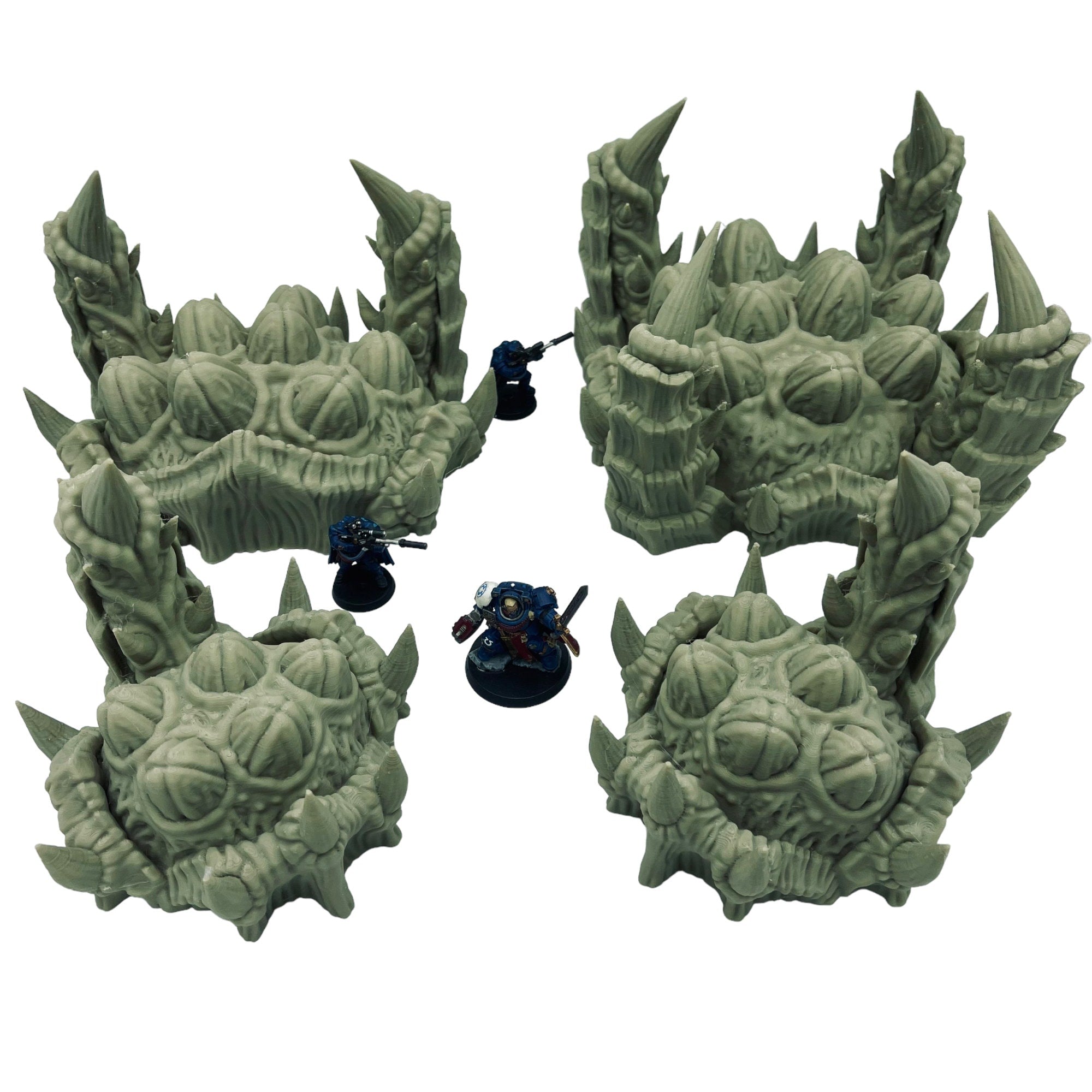Hive Scatter Pack 3 / Forbidden Prints / RPG and Wargame 3d Printed Tabletop Terrain / Licensed Printer