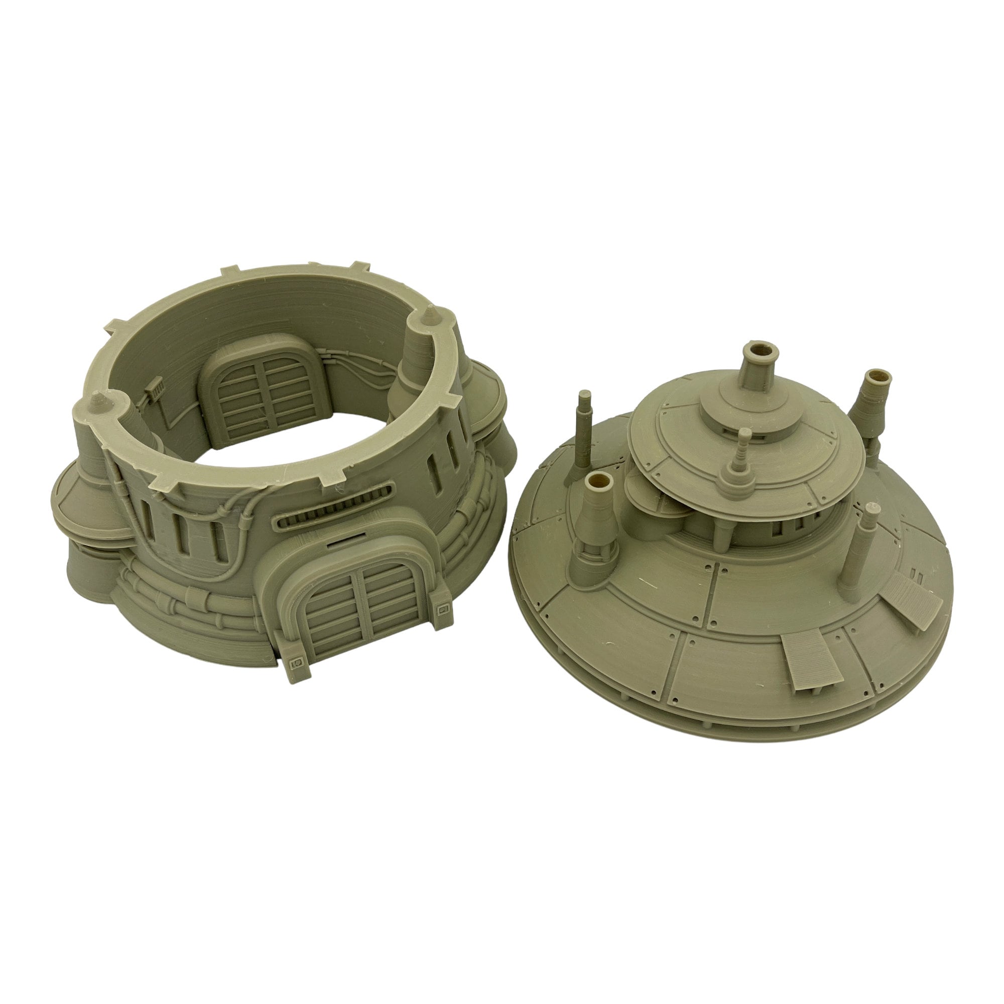 Massa'dun Big Farm House / Designed by War Scenery / Legion and Sci-Fi 3d Printed Tabletop Terrain / Licensed Printer