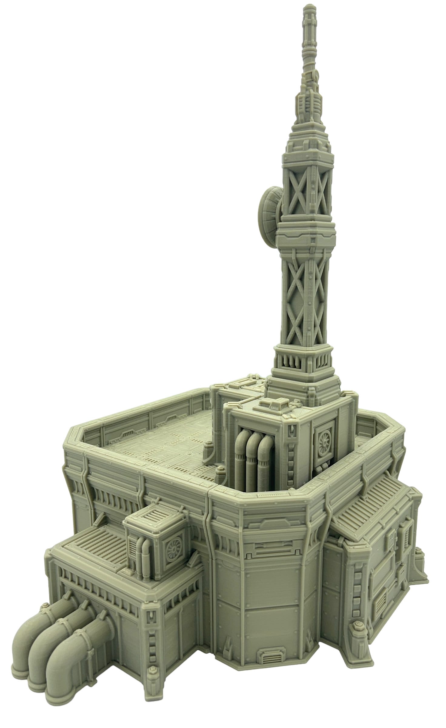 Outpost 21 - Communication Station / Forbidden Prints / RPG and Wargame 3d Printed Tabletop Terrain / Licensed Printer