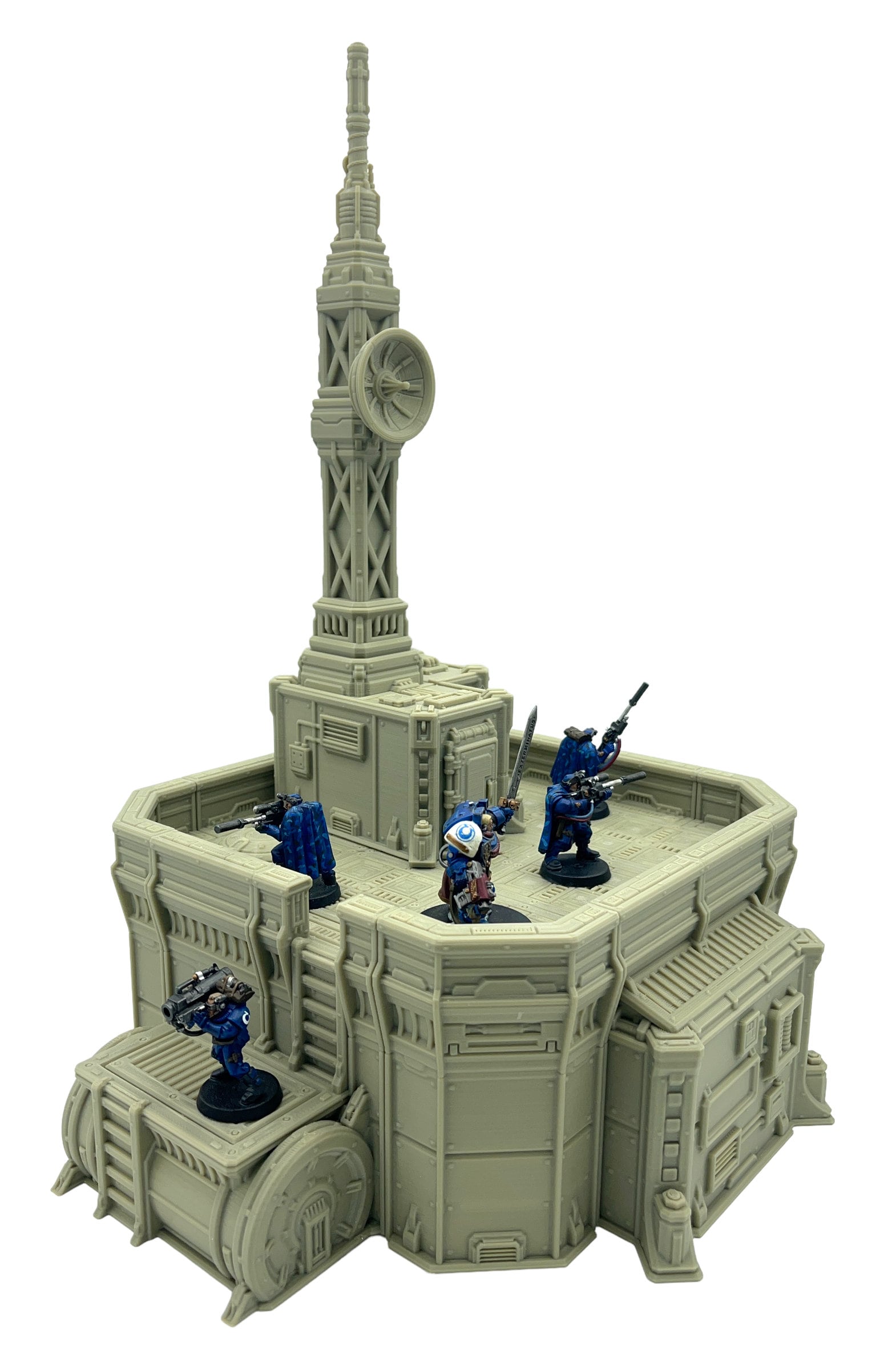 Outpost 21 - Communication Station / Forbidden Prints / RPG and Wargame 3d Printed Tabletop Terrain / Licensed Printer