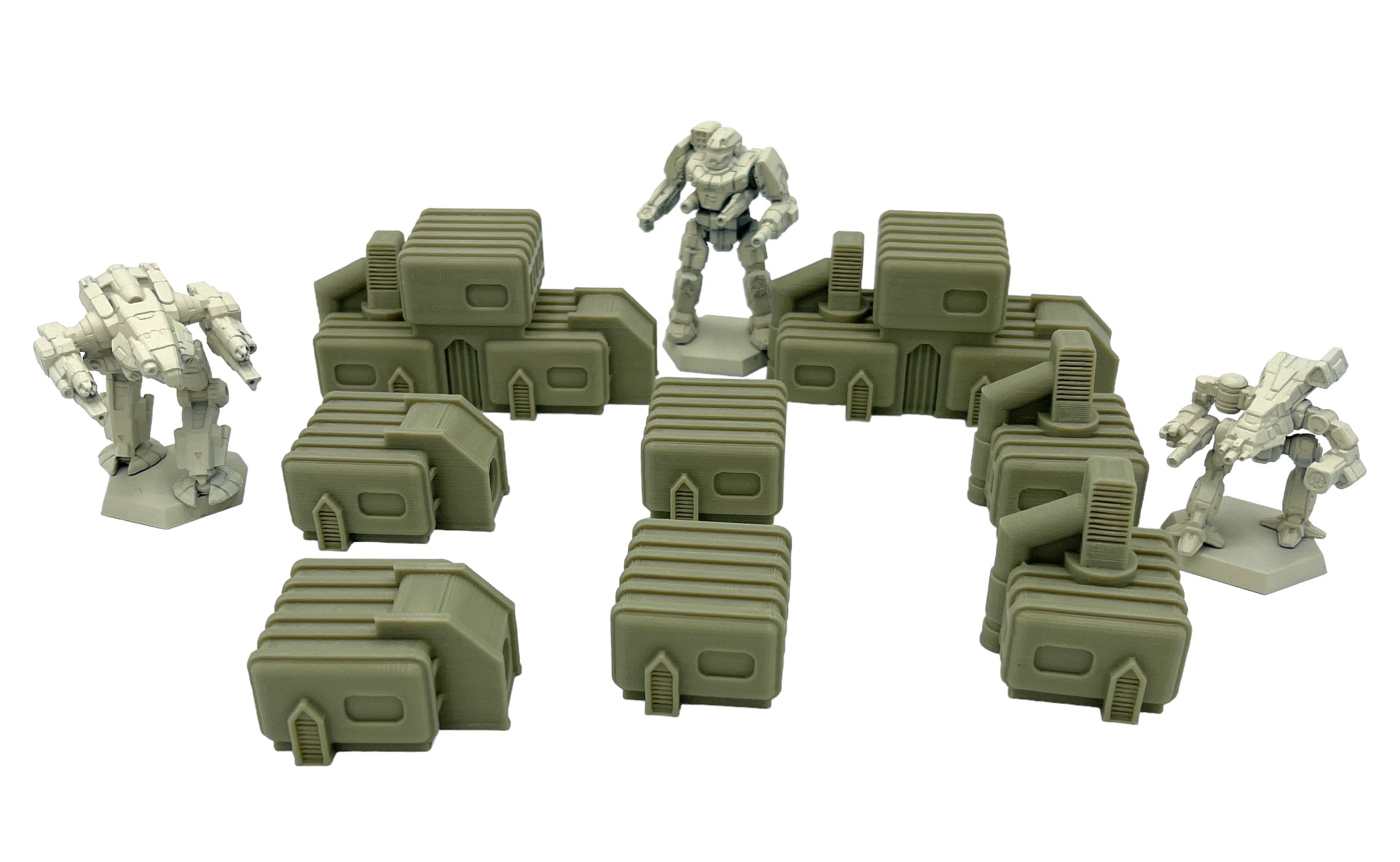 Corporate Building Bundle 3 - Epic Scale Terrain (6mm - 8mm compatible)