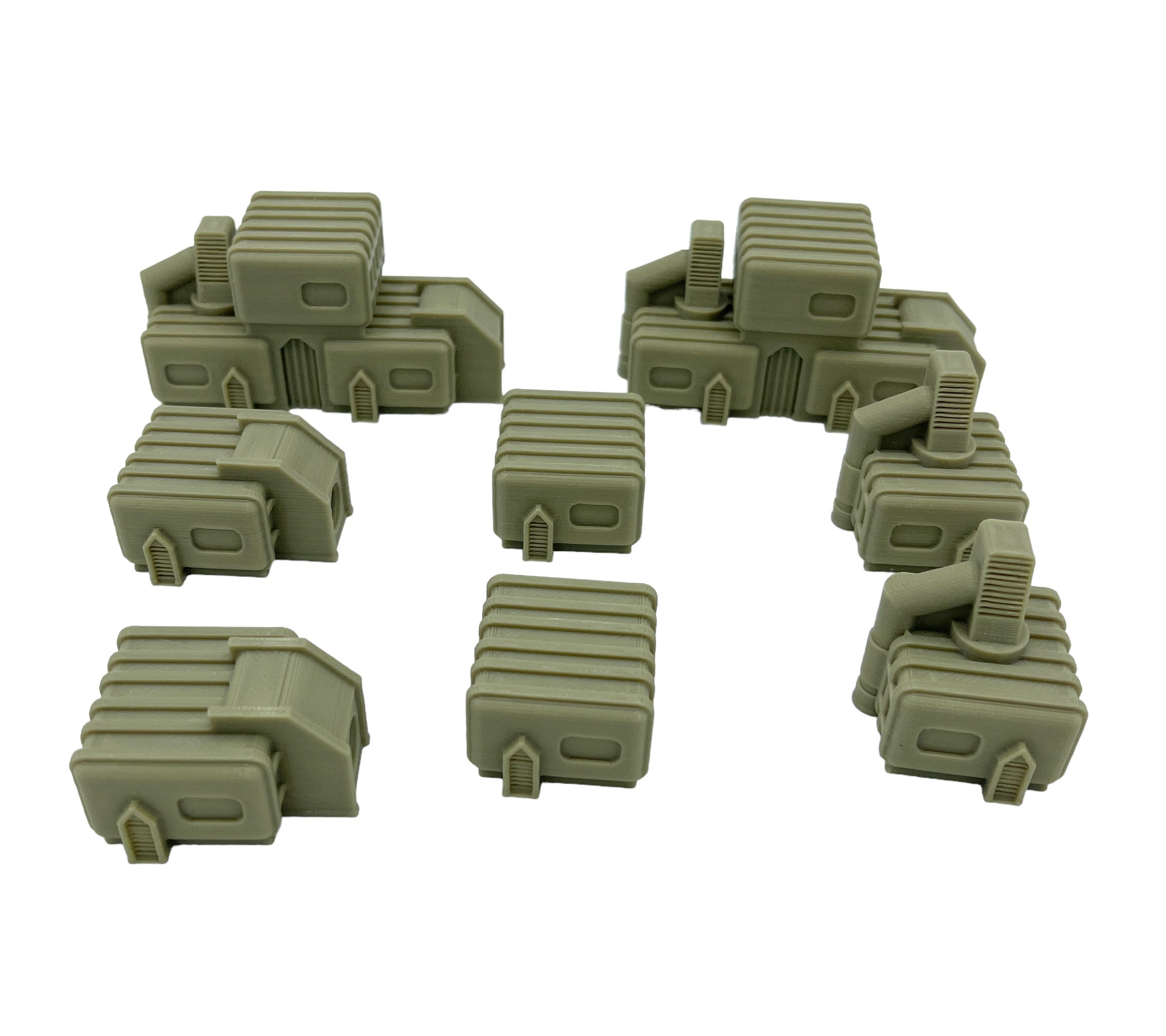 Corporate Building Bundle 3 - Epic Scale Terrain (6mm - 8mm compatible)
