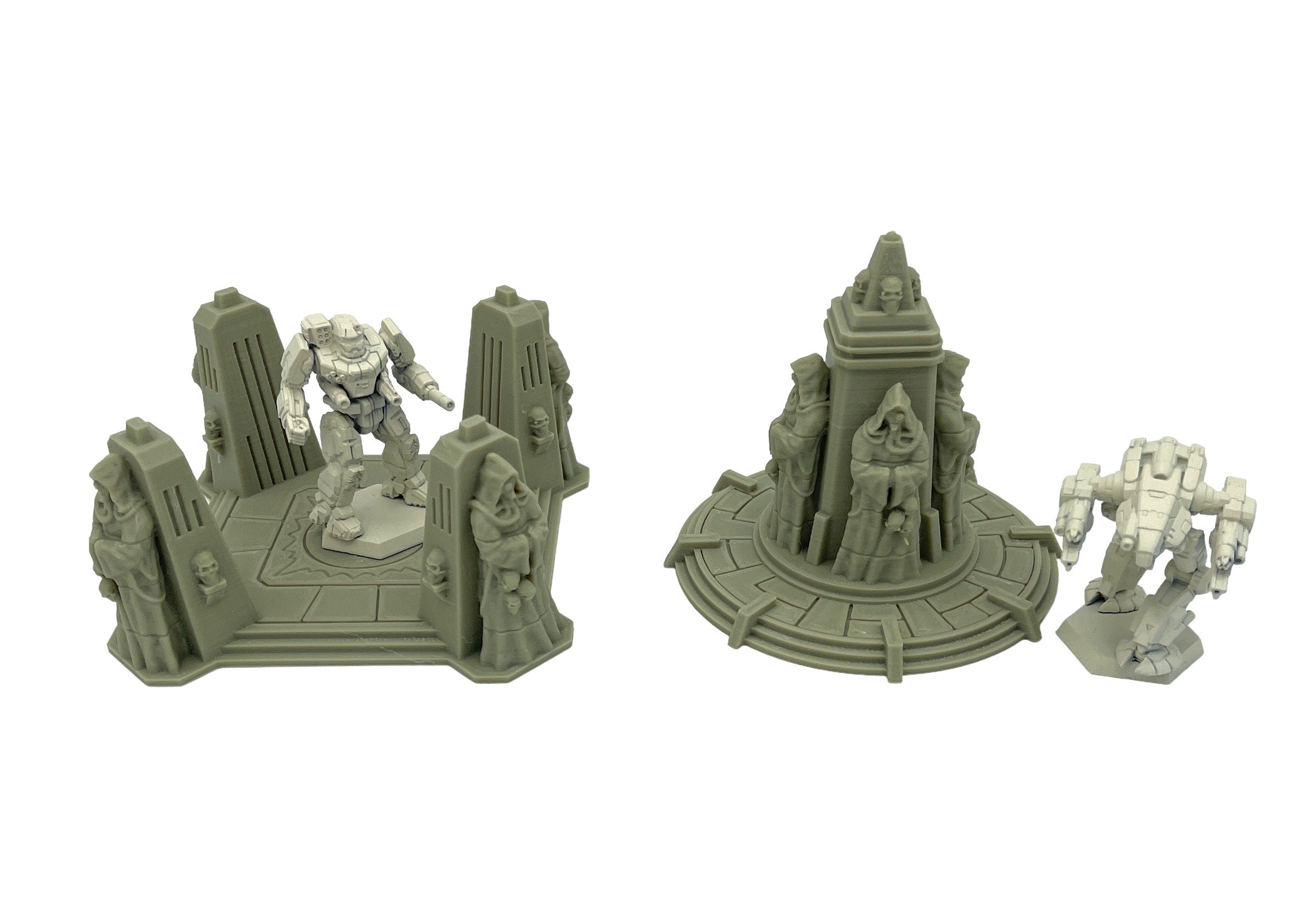 Temple District Bundle 1 - Epic Scale Terrain (6mm - 8mm compatible)