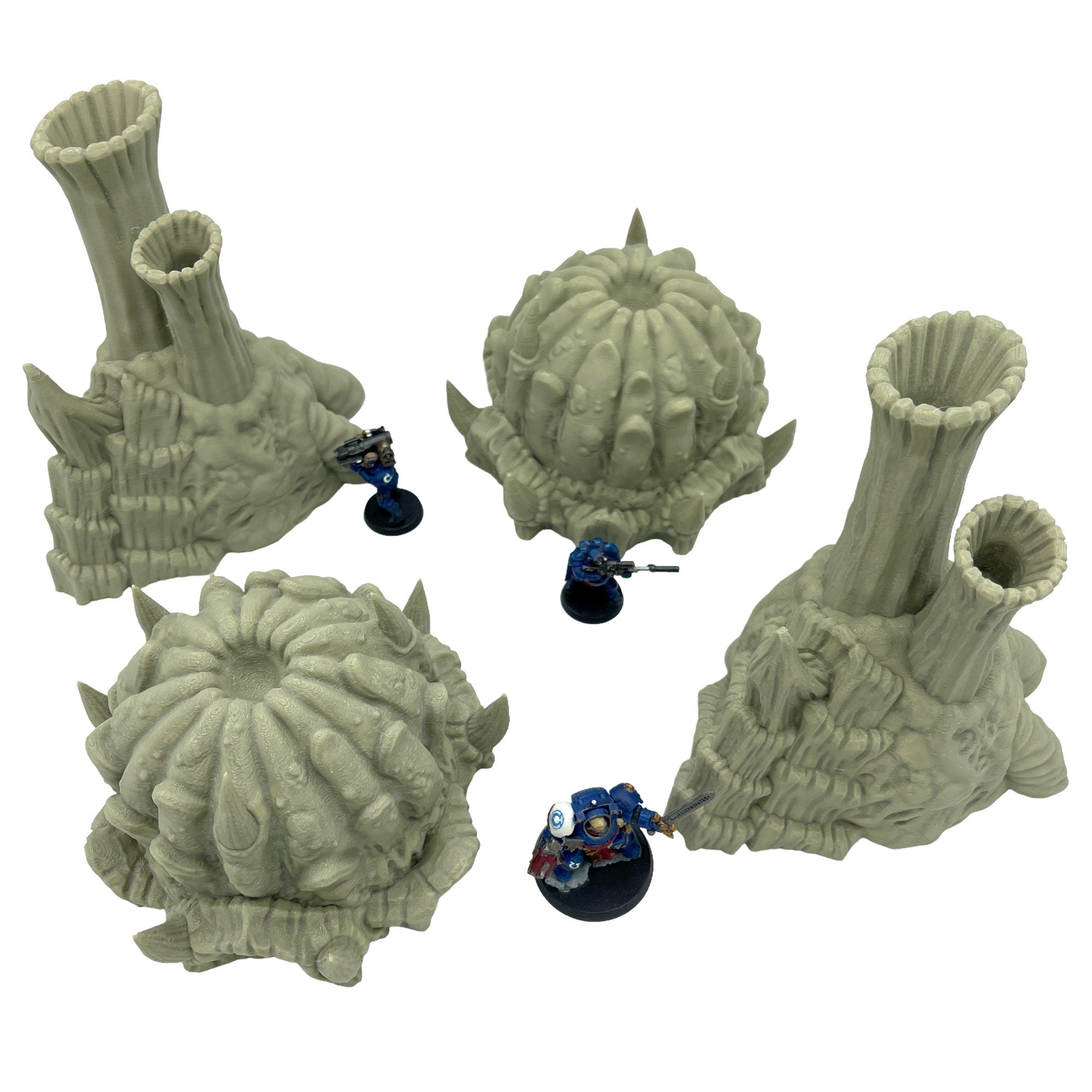 Hive Scatter Pack 2 / Forbidden Prints / RPG and Wargame 3d Printed Tabletop Terrain / Licensed Printer