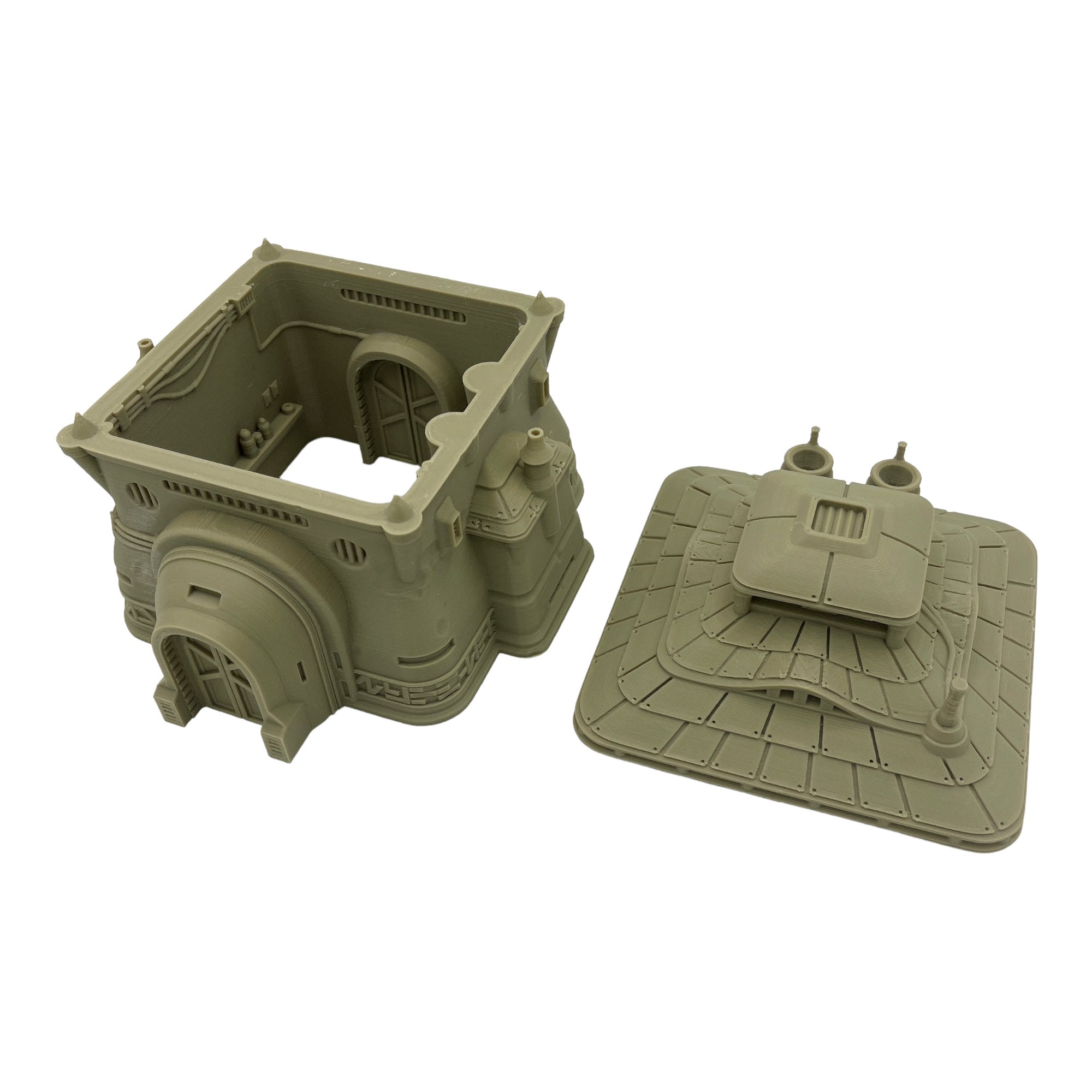 Massa'dun Countryside House / Designed by War Scenery / Legion and Sci-Fi 3d Printed Tabletop Terrain / Licensed Printer