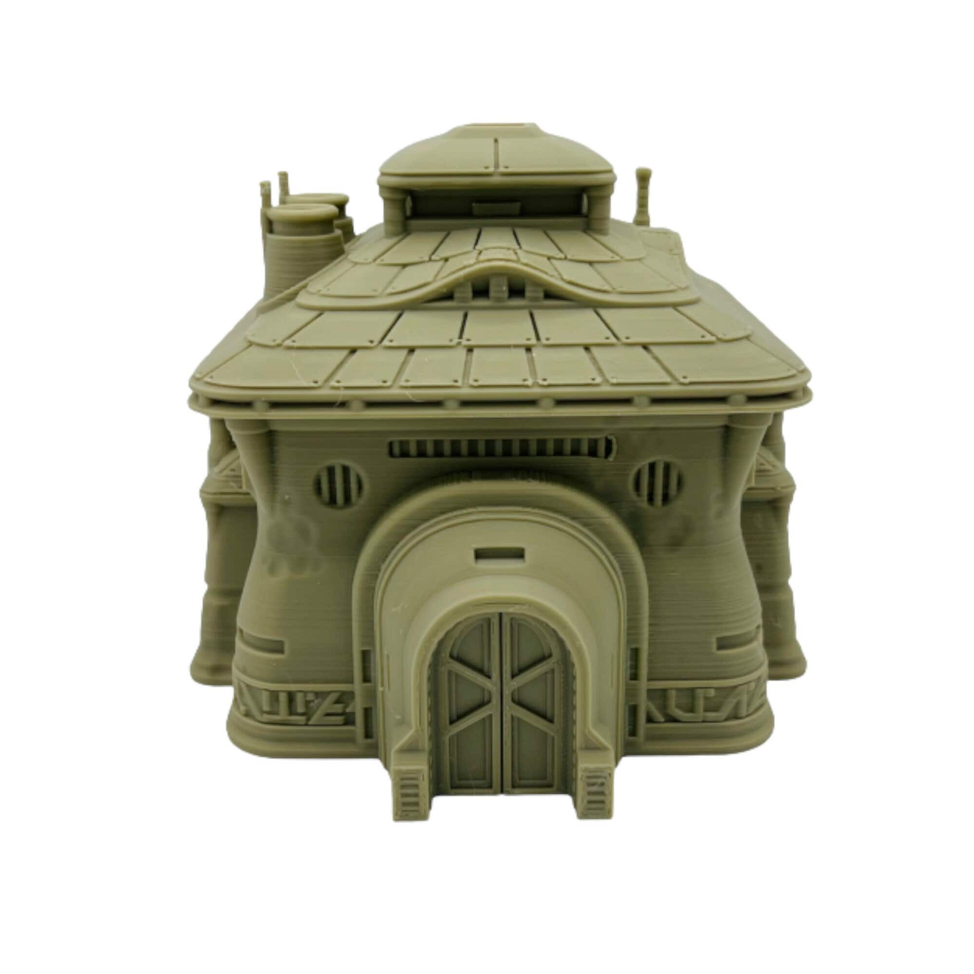 Massa'dun Countryside House / Designed by War Scenery / Legion and Sci-Fi 3d Printed Tabletop Terrain / Licensed Printer