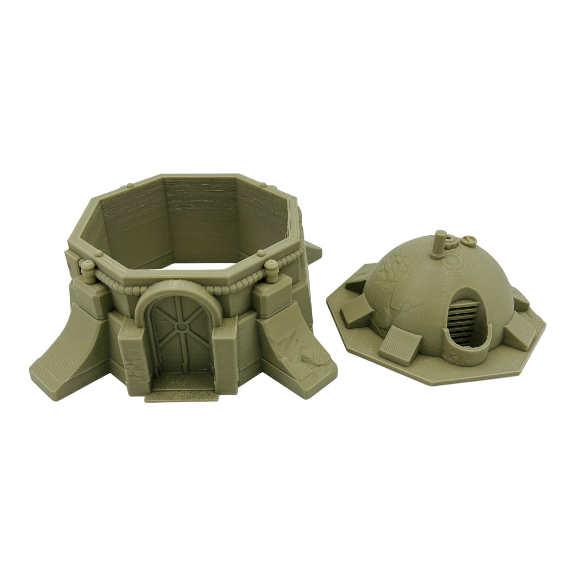 Desert House 1 / Txarli Factory / Legion and Wargame 3d Printed Tabletop Terrain / Licensed Printer