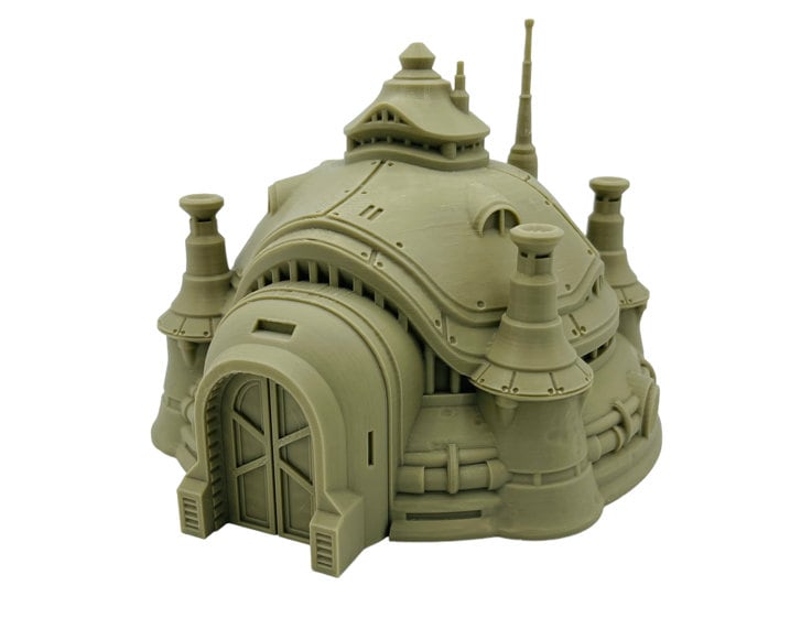 Massa'dun Eldar Adobe /Designed by War Scenery / Legion and Sci-Fi 3d Printed Tabletop Terrain / Licensed Printer