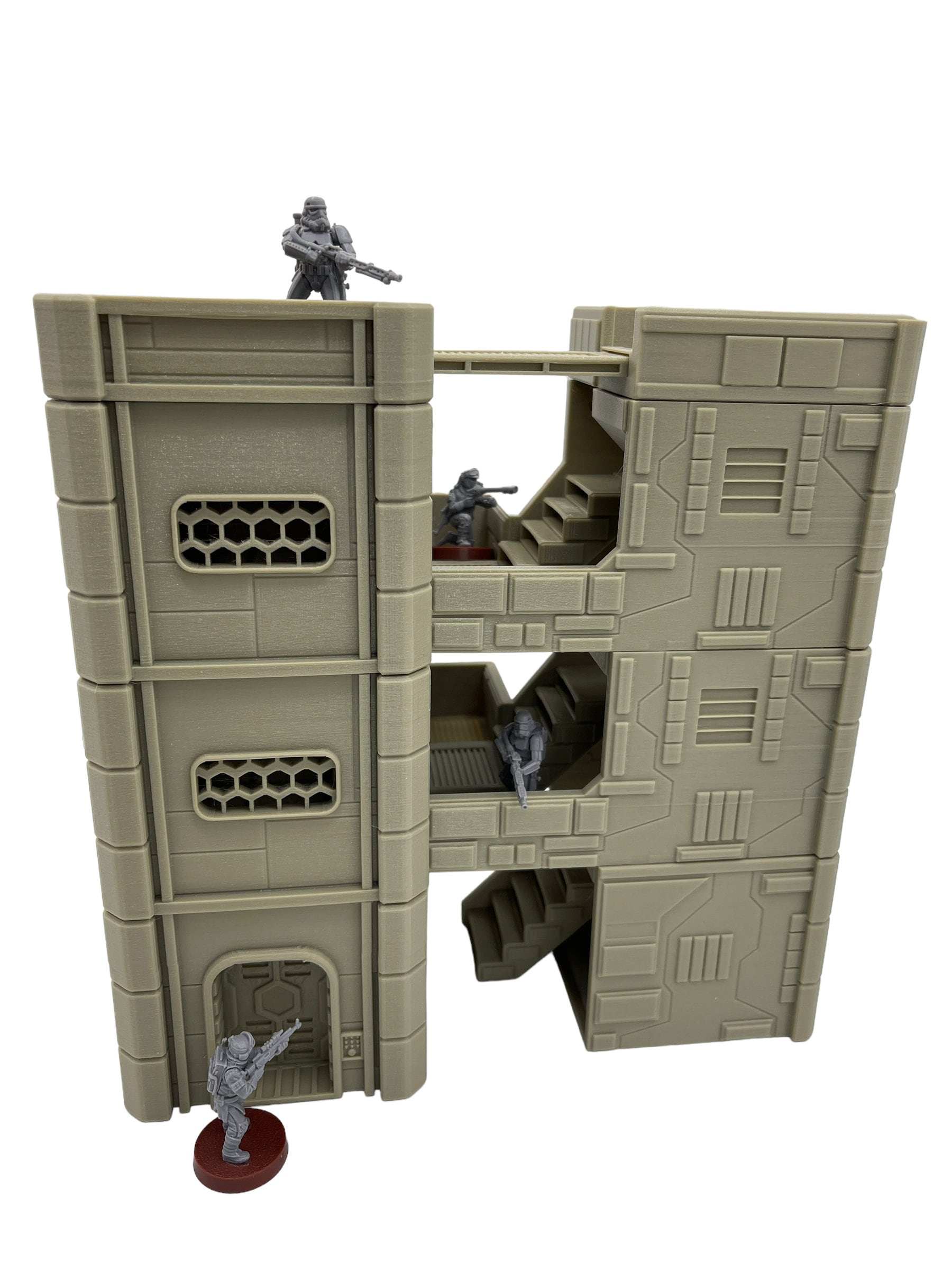 MidRim City Apartments / SW Legion / Shatterpoint Compatible Terrain / Corvus Games Terrain Licensed Printer