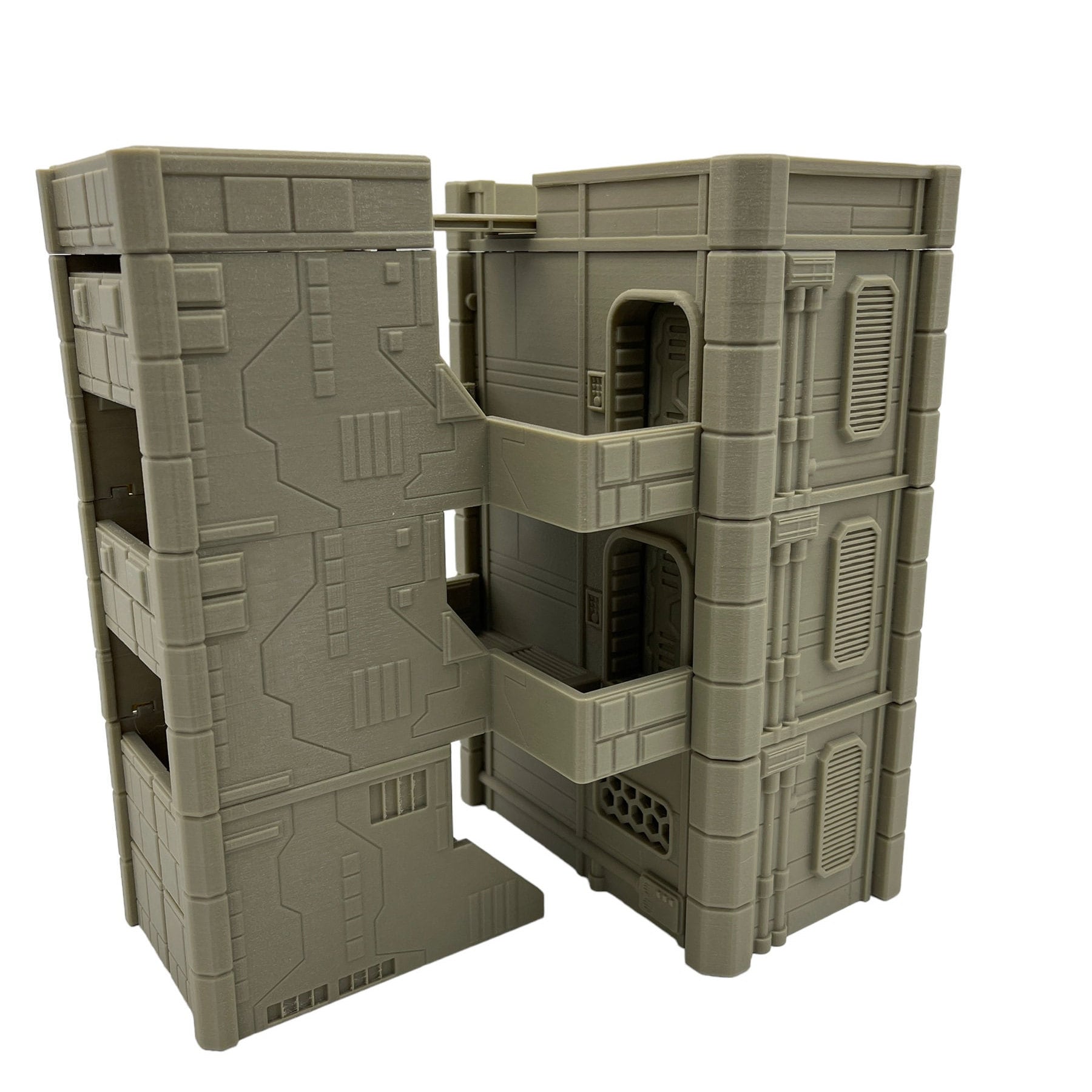 MidRim City Apartments / SW Legion / Shatterpoint Compatible Terrain / Corvus Games Terrain Licensed Printer